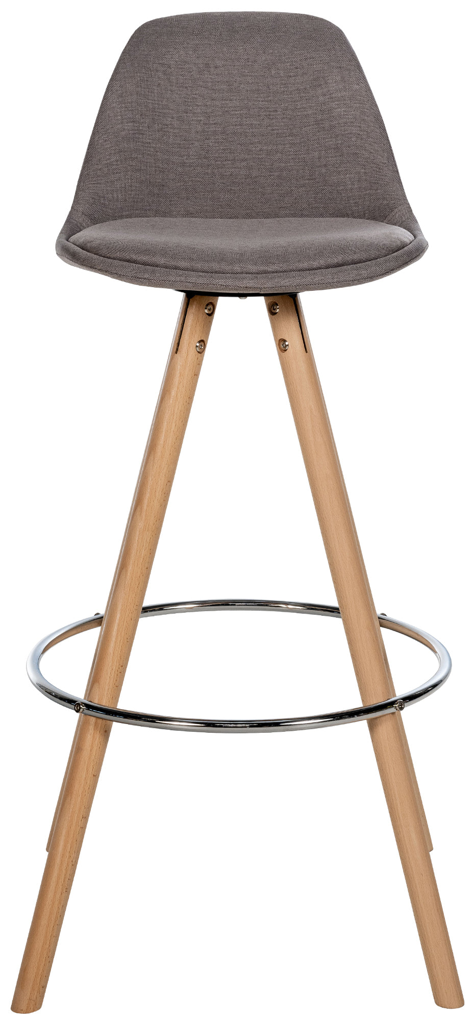 Barhocker Corbin Stoff Rund natura – Ansicht 20