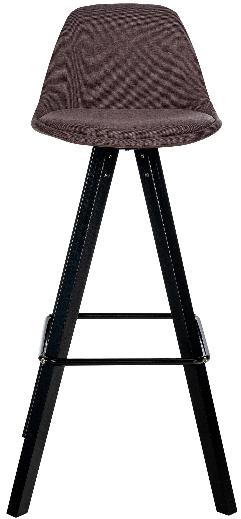 Barhocker Corbin Stoff Square schwarz – Ansicht 13