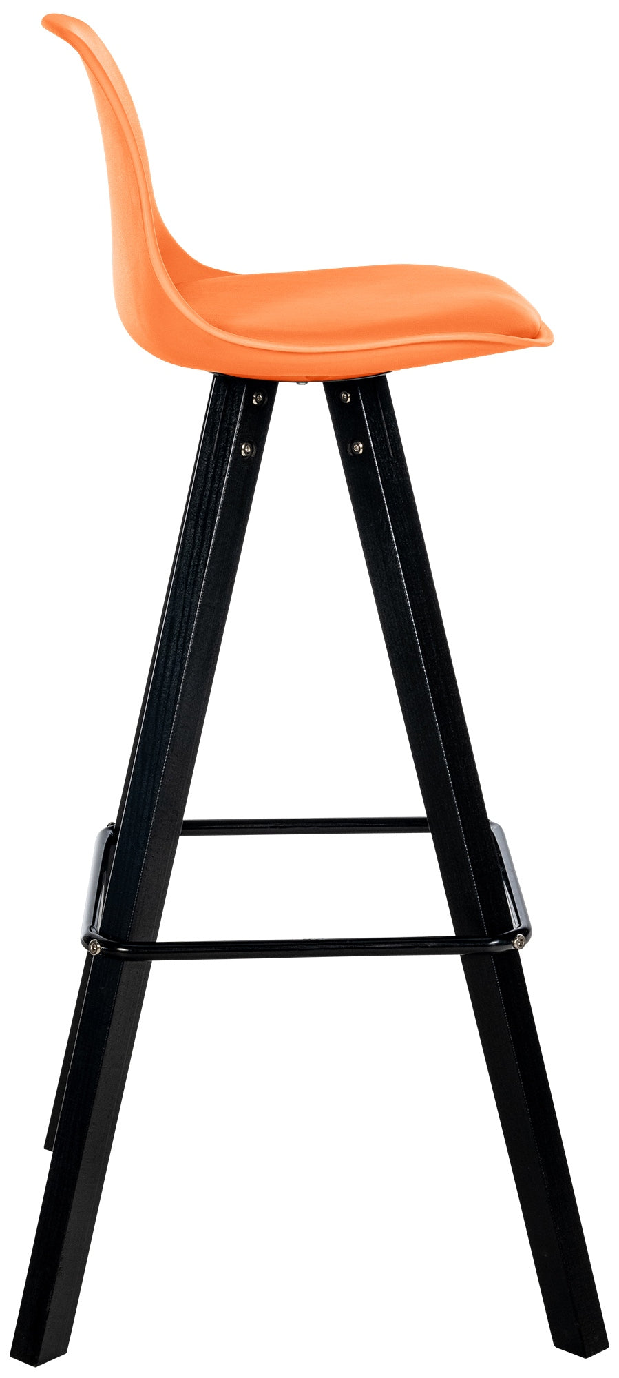 Barhocker Corbin Kunstleder Square schwarz – Ansicht 7
