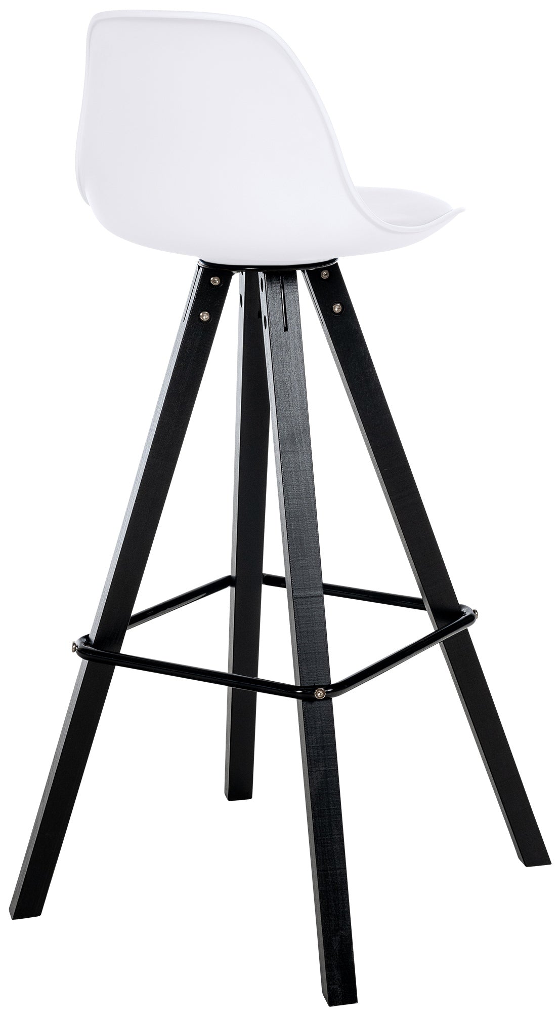 Barhocker Corbin Kunstleder Square schwarz – Ansicht 12
