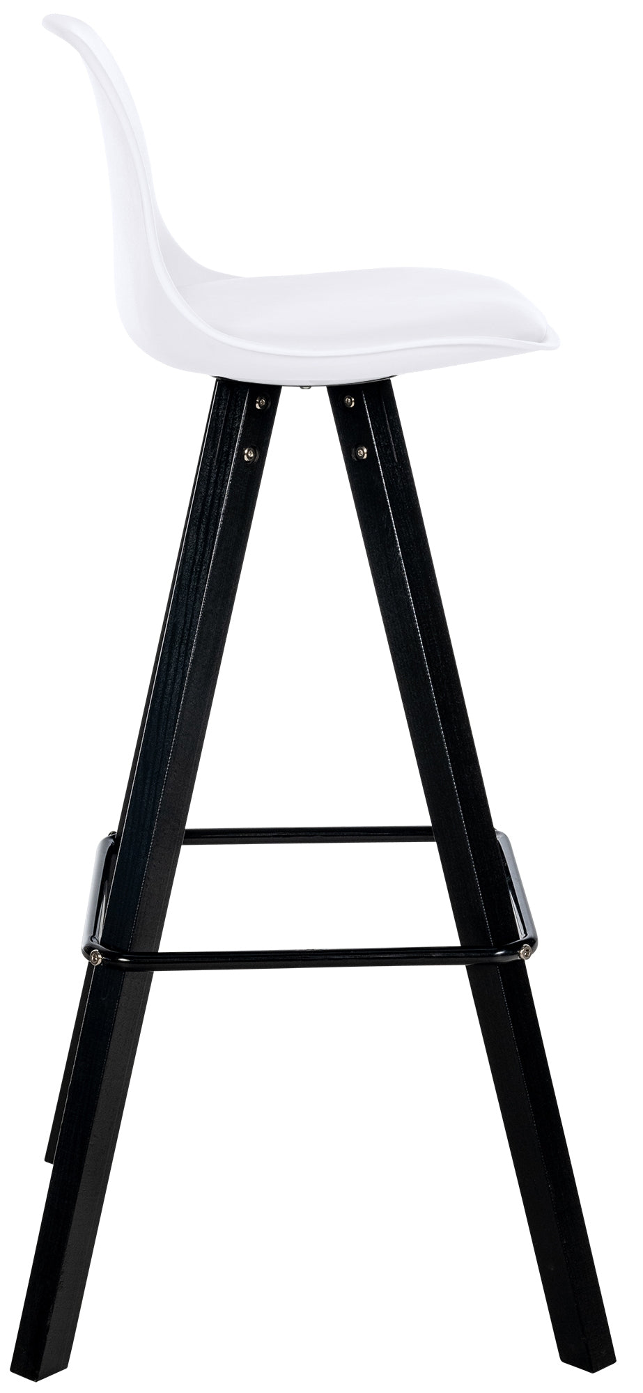 Barhocker Corbin Kunstleder Square schwarz – Ansicht 14