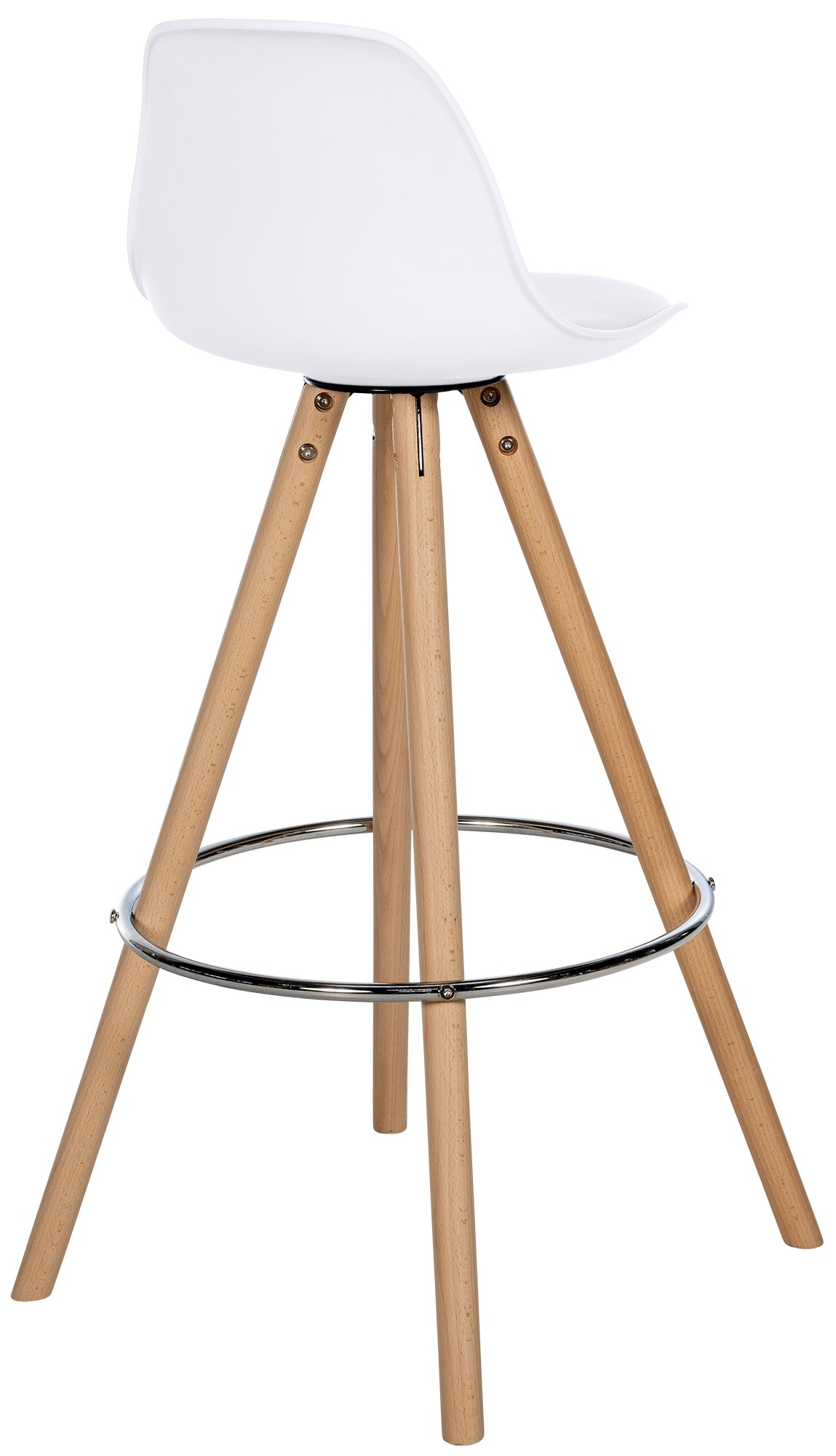 Barhocker Corbin Kunstleder Rund natura – Ansicht 12