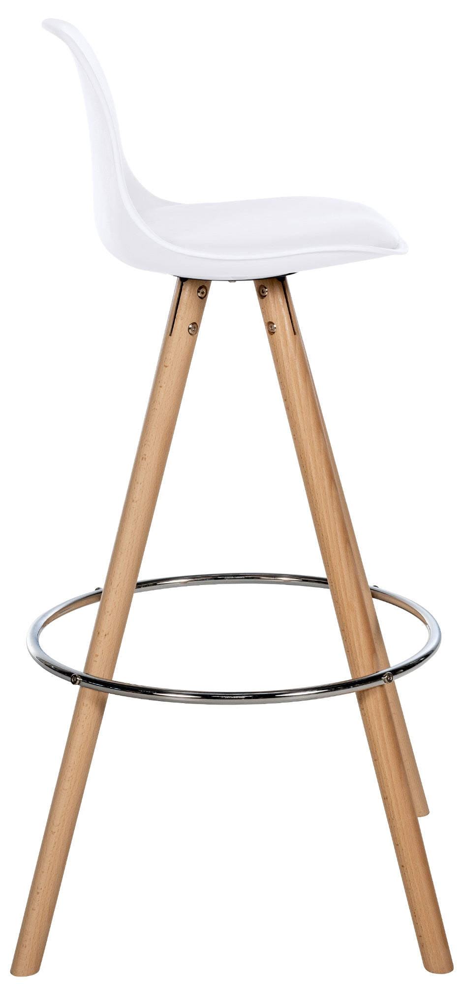 Barhocker Corbin Kunstleder Rund natura – Ansicht 14