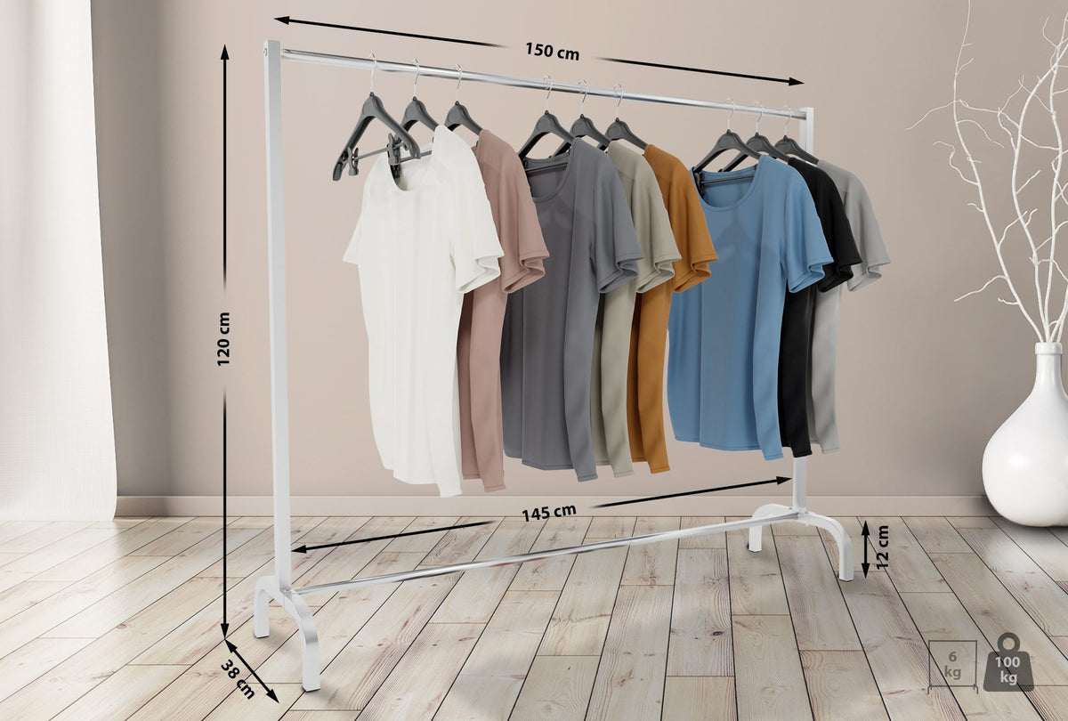 Kleiderständer Lara 150x38x120 – Ansicht 10