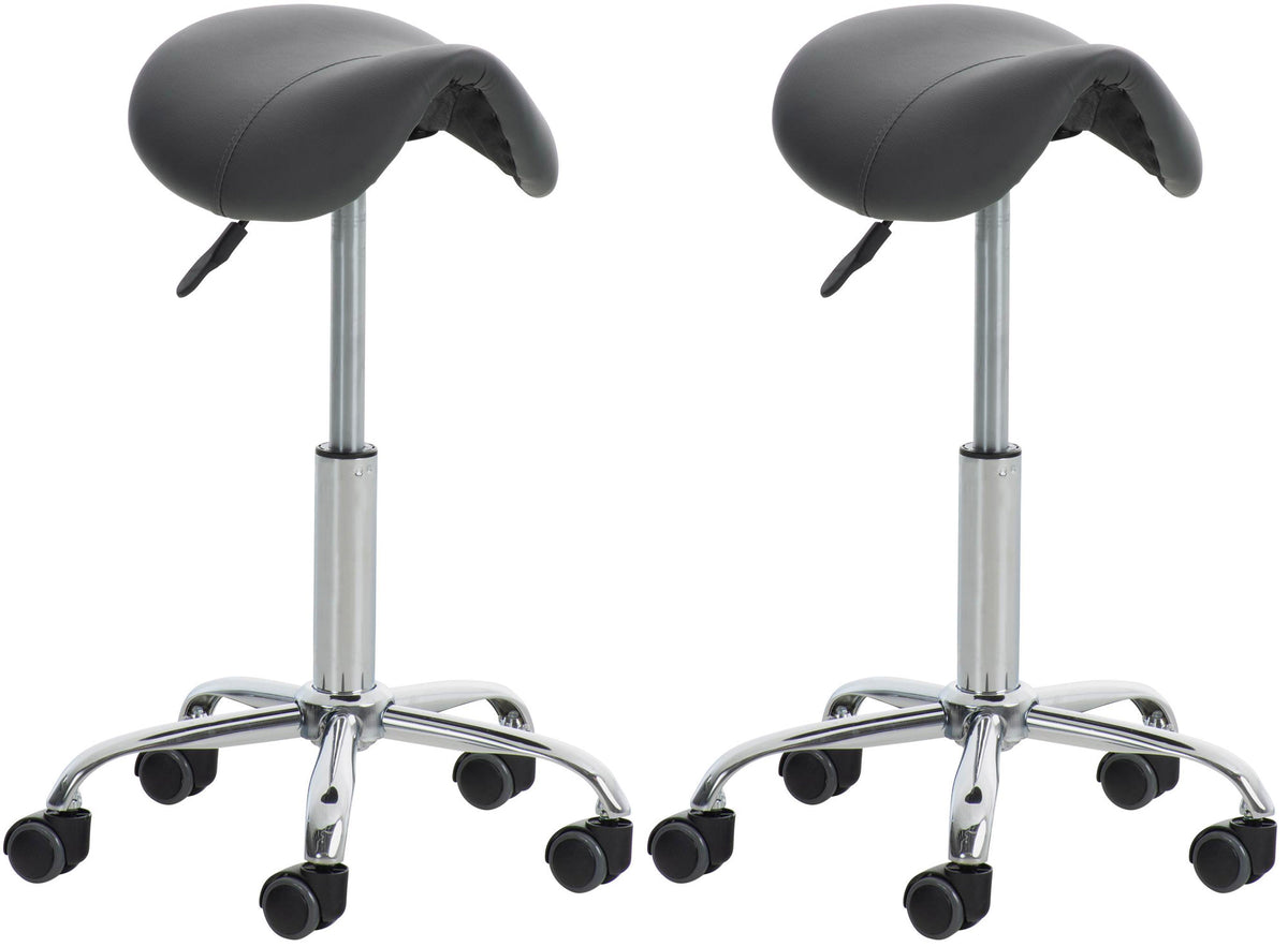 2er Set Arbeitshocker Reno Kunstleder – Ansicht 9