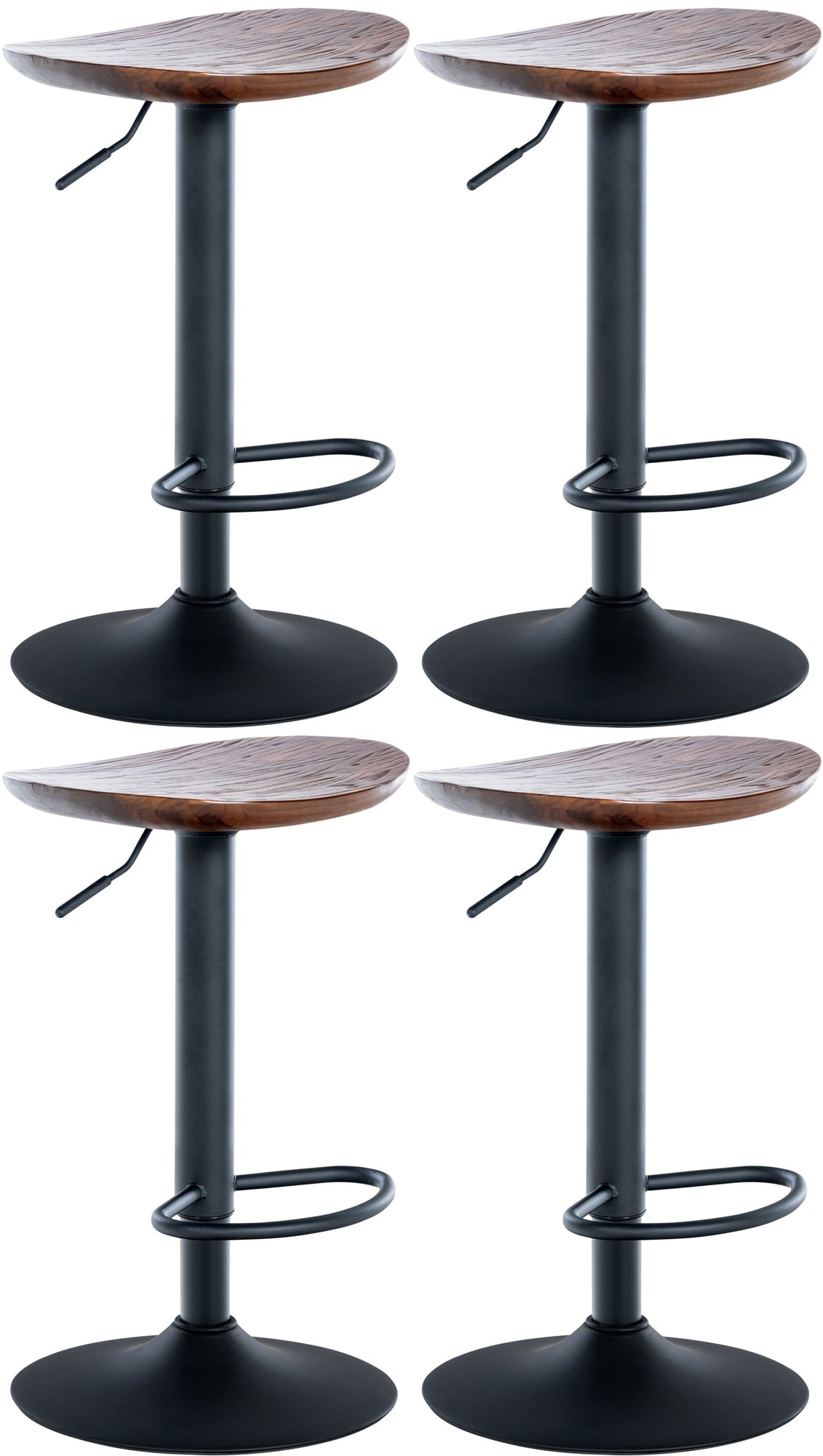 4er Set Barhocker Skelde – Ansicht 8