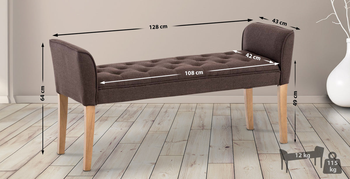 Chaiselongue Cleopatra, antik-hell – Ansicht 20