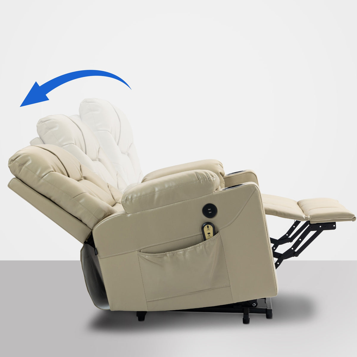 Sessel Andover Kunstleder – Ansicht 15