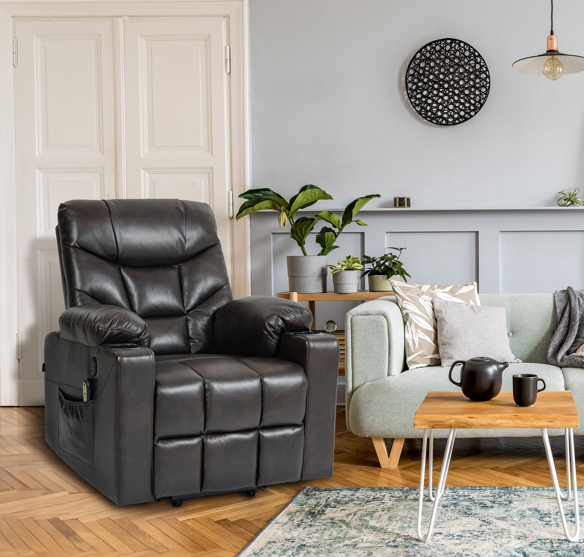 Sessel Andover Kunstleder – Ansicht 3