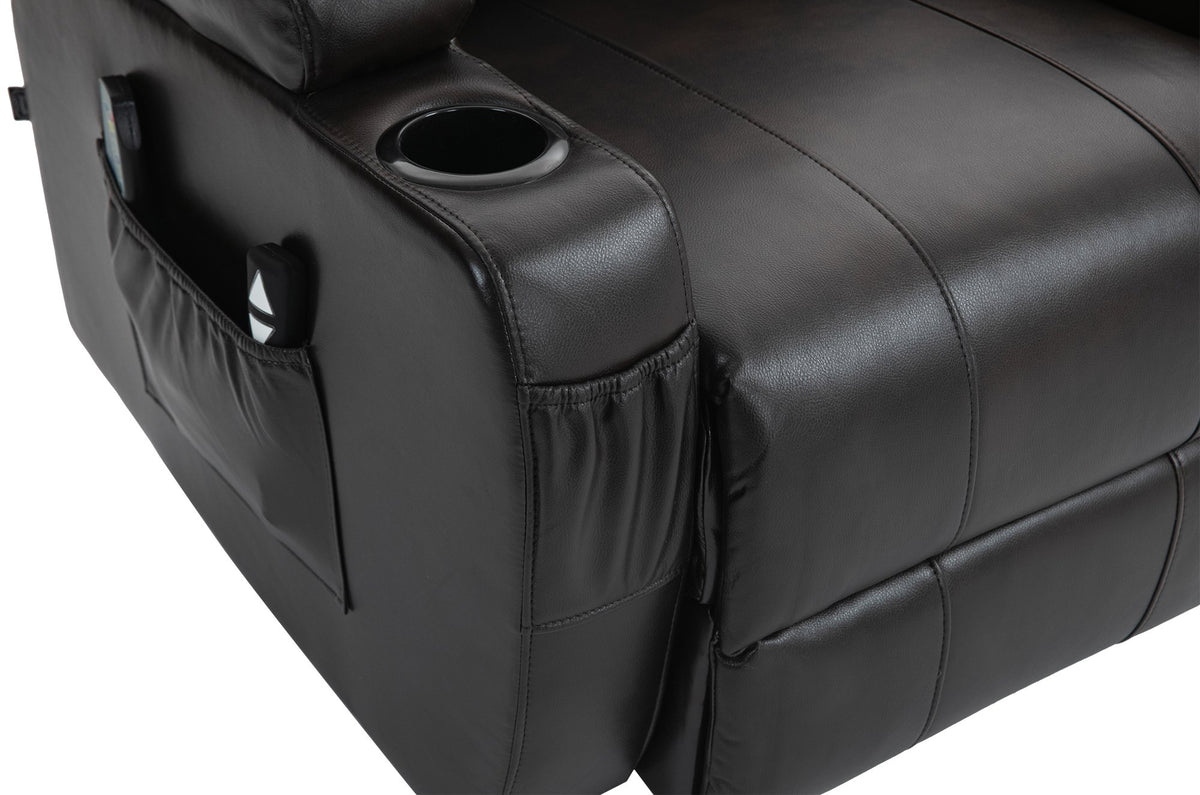 Sessel Hepler mit Massagefunktion Kunstleder – Ansicht 17