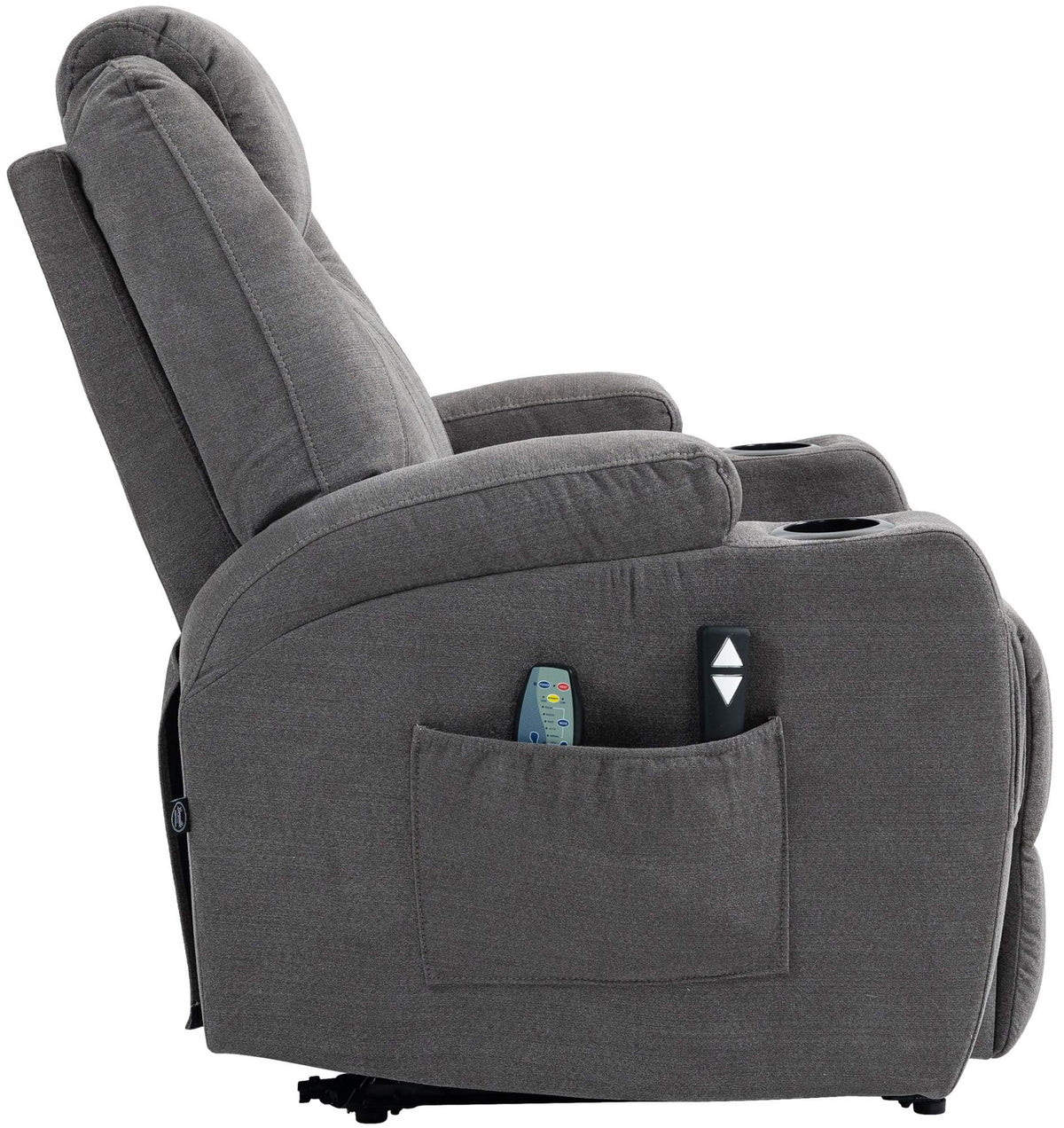 Sessel Hepler mit Massagefunktion Stoff – Ansicht 13
