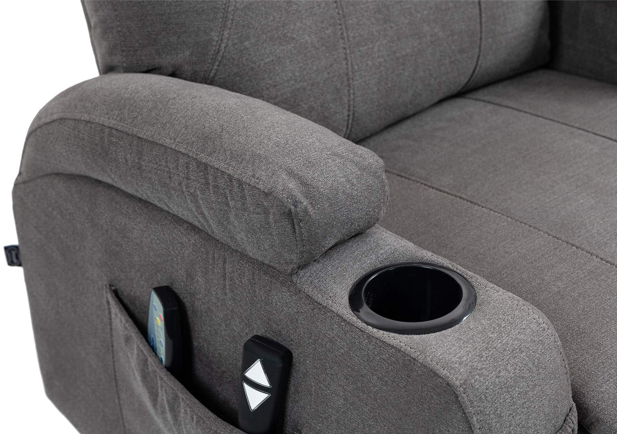 Sessel Hepler mit Massagefunktion Stoff – Ansicht 17