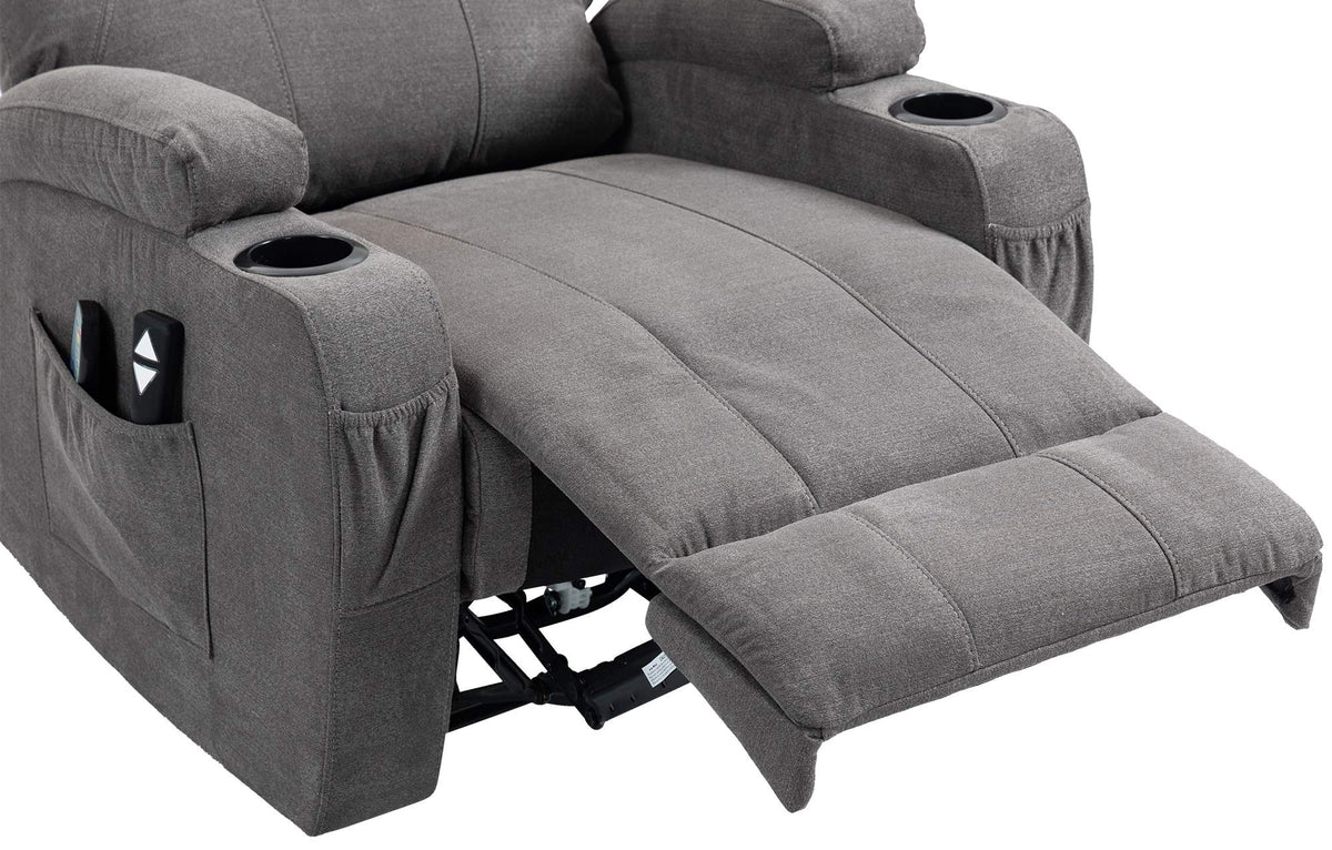 Sessel Hepler mit Massagefunktion Stoff – Ansicht 16