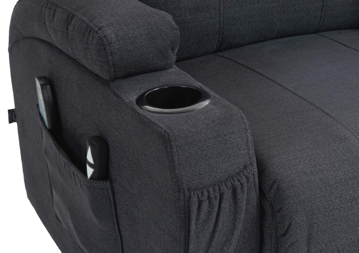 Sessel Hepler mit Massagefunktion Stoff – Ansicht 8
