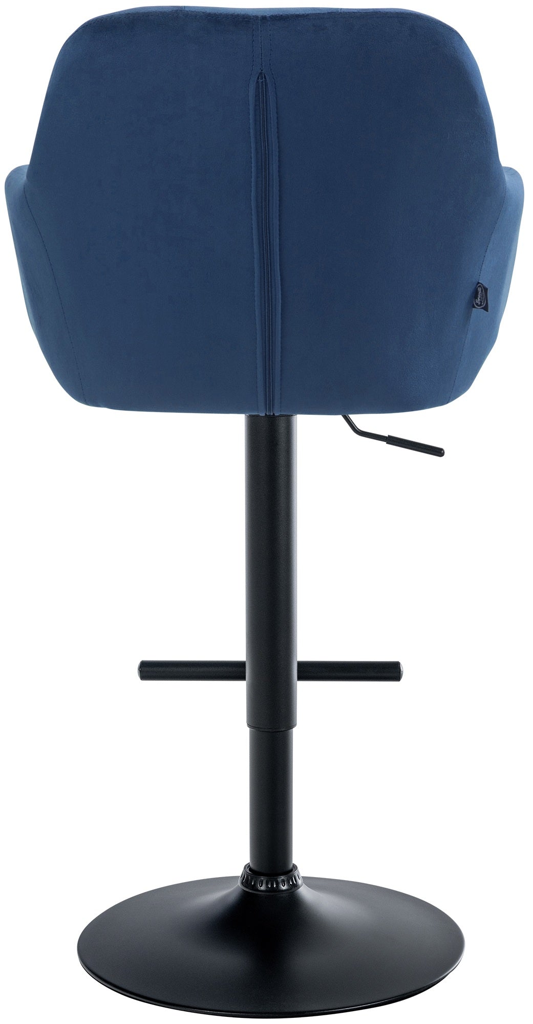 Barhocker Natoma Samt schwarz – Ansicht 14