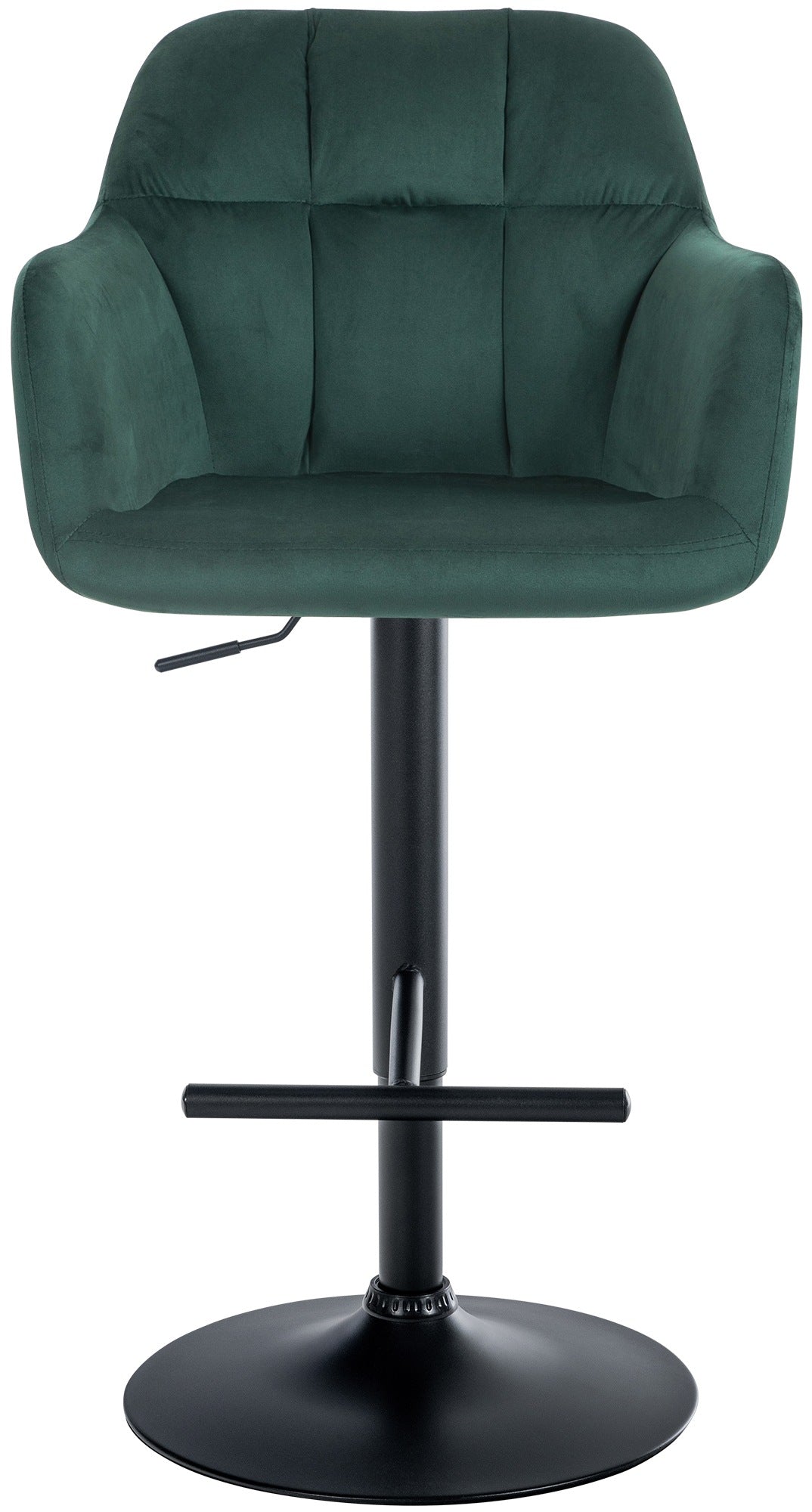 Barhocker Natoma Samt schwarz – Ansicht 19