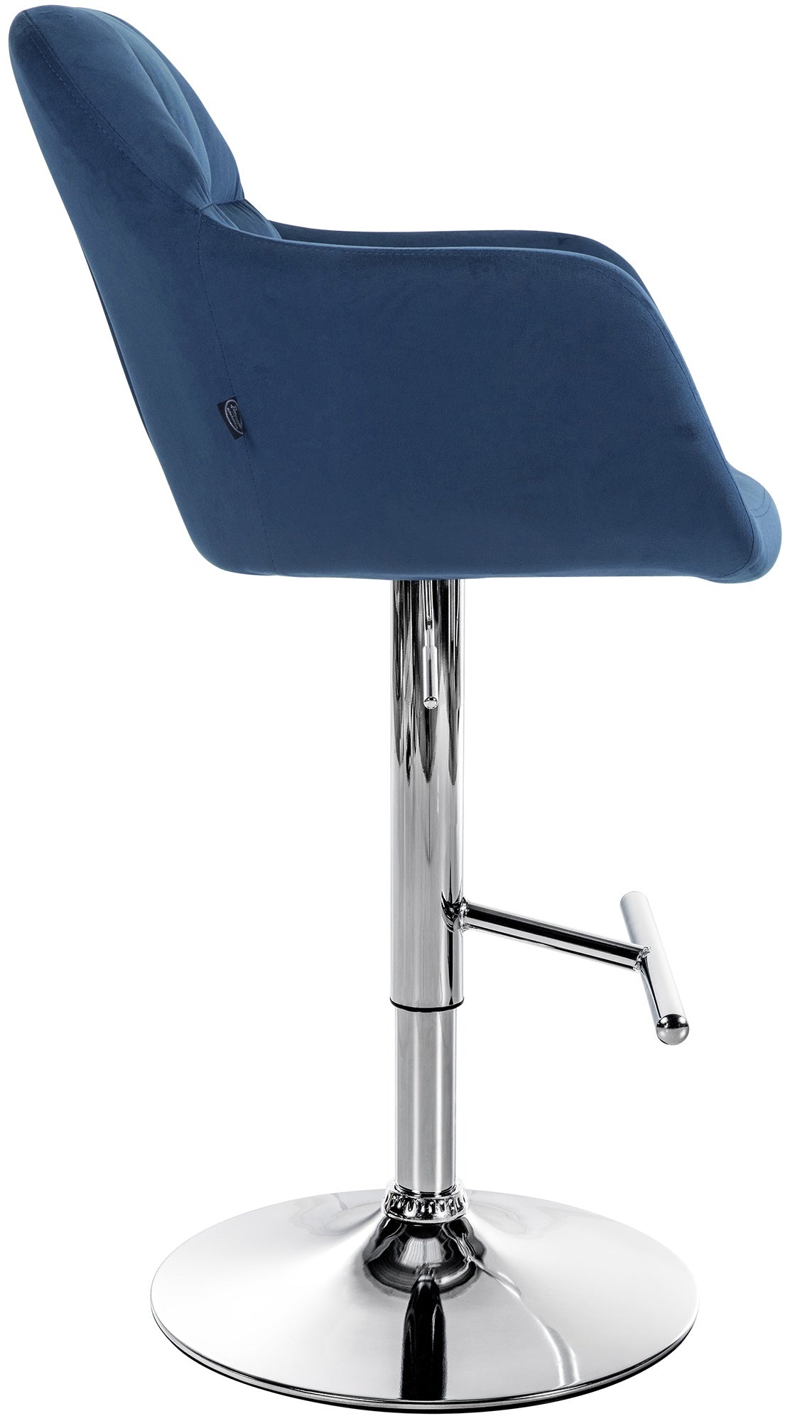 Barhocker Natoma Samt chrom – Ansicht 12