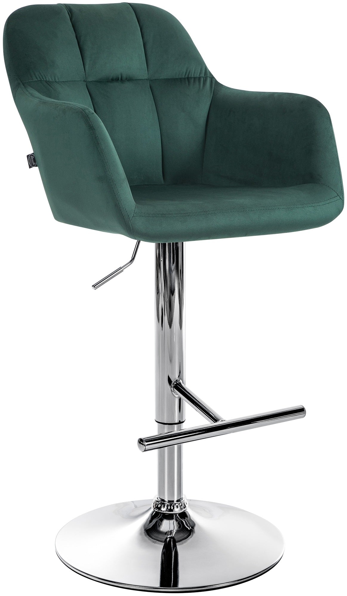 Barhocker Natoma Samt chrom – Ansicht 17