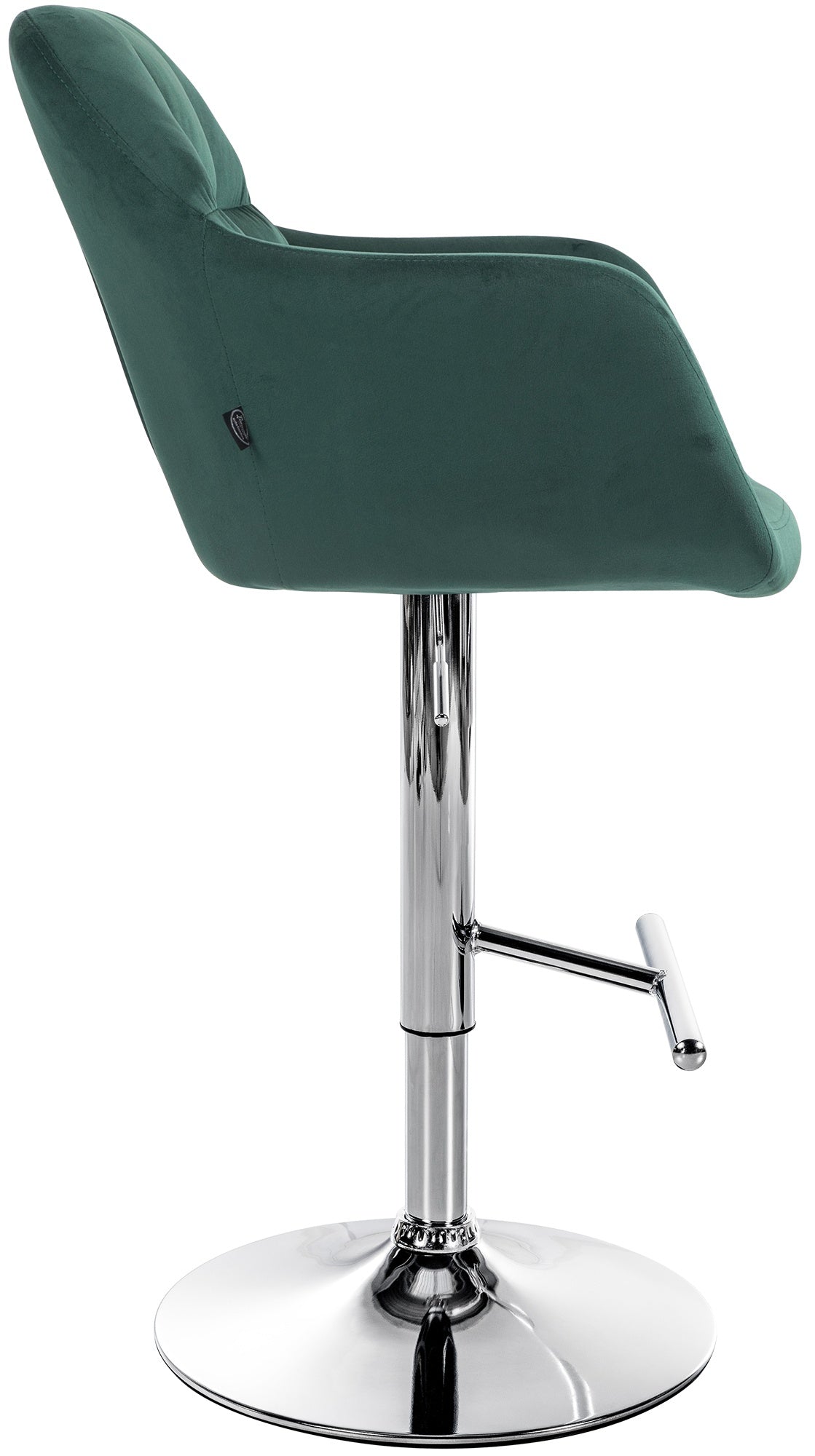 Barhocker Natoma Samt chrom – Ansicht 20