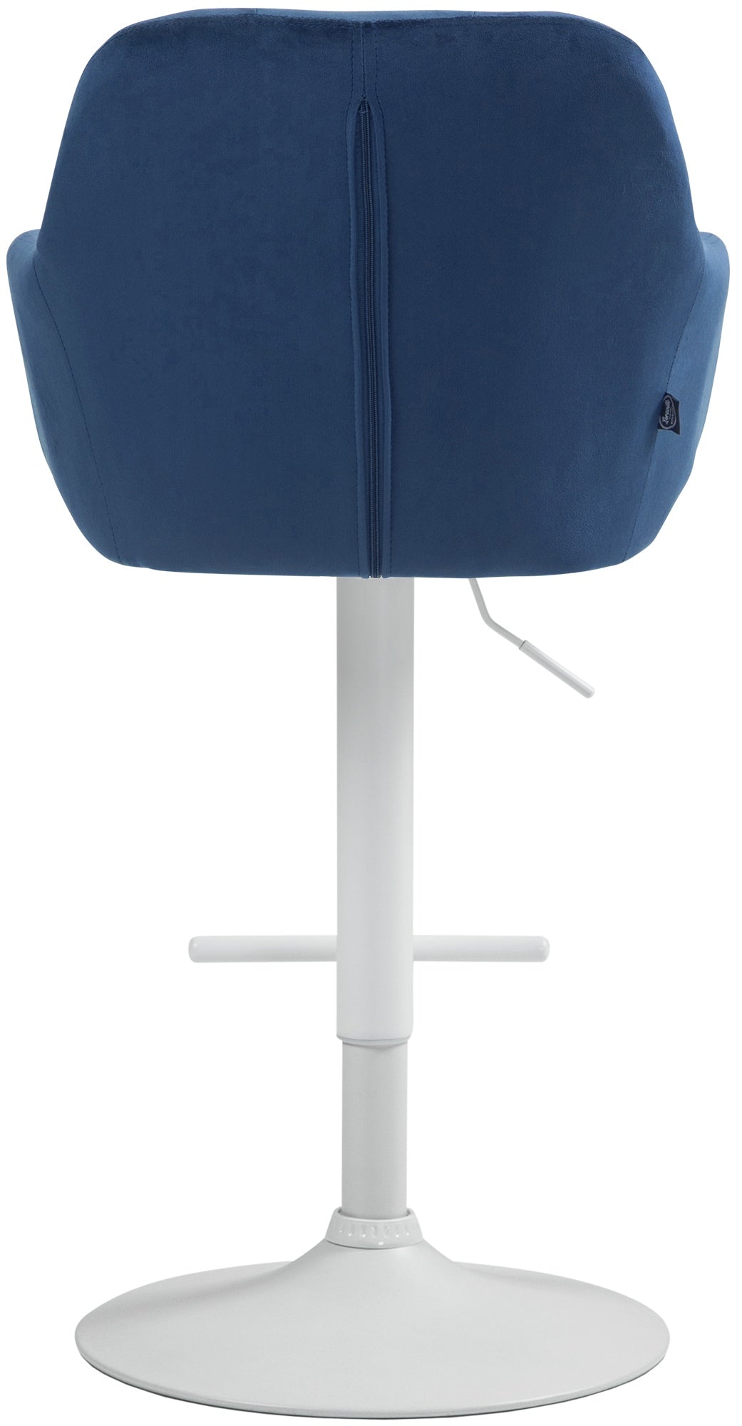 Barhocker Natoma Samt weiß – Ansicht 14