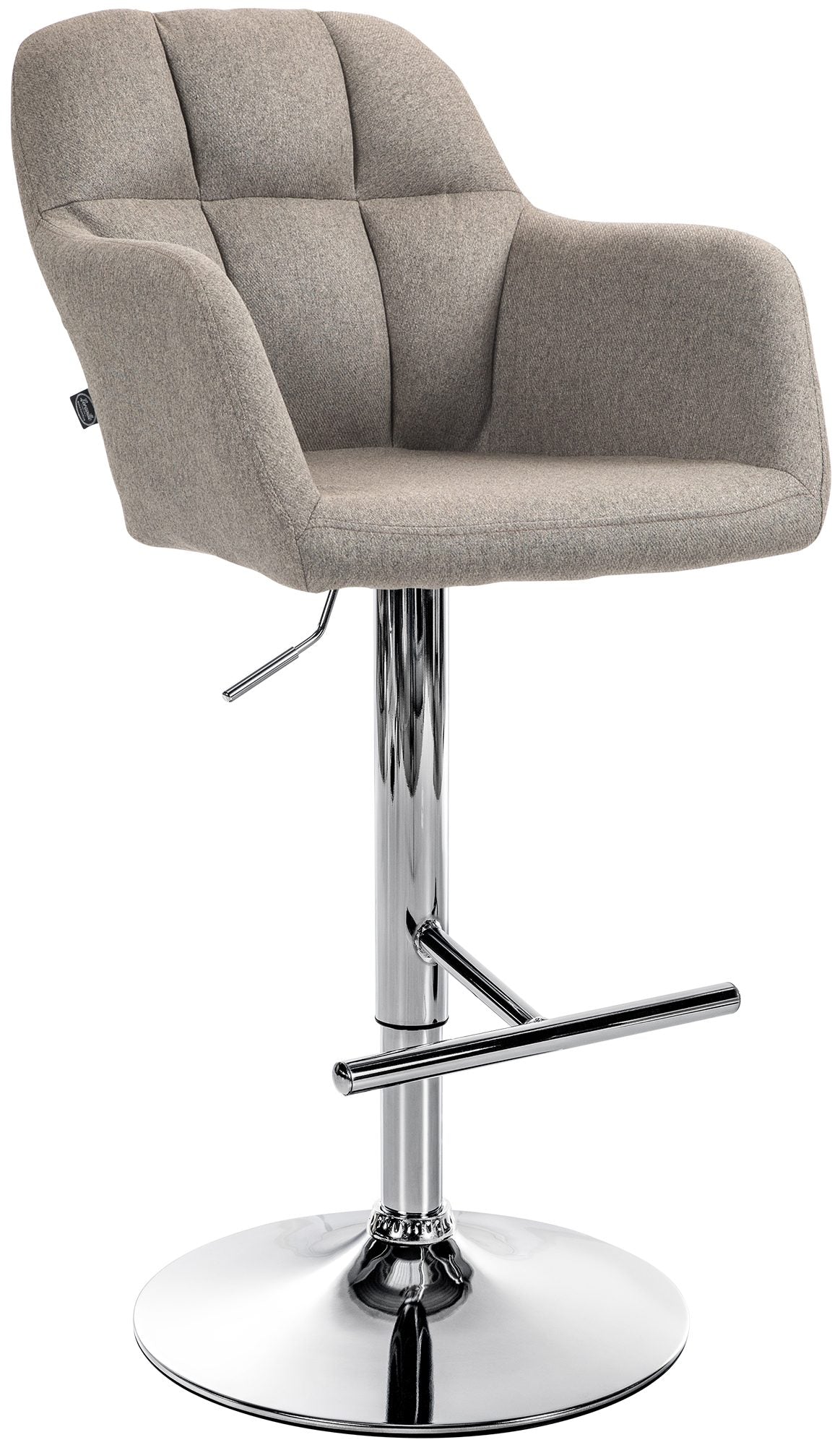 Barhocker Natoma Stoff chrom – Ansicht 9