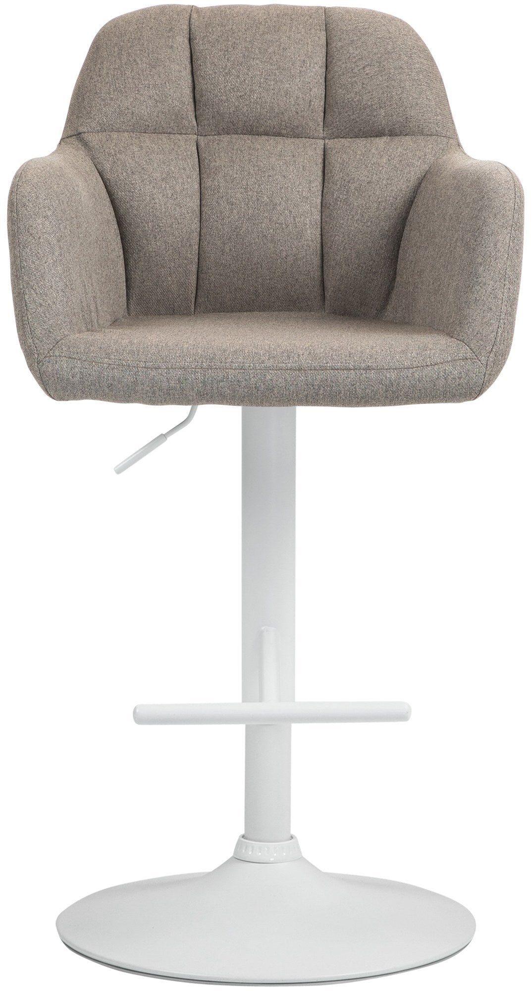 Barhocker Natoma Stoff weiß – Ansicht 11