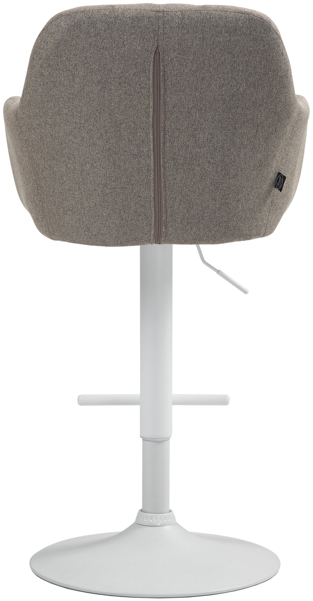 Barhocker Natoma Stoff weiß – Ansicht 14