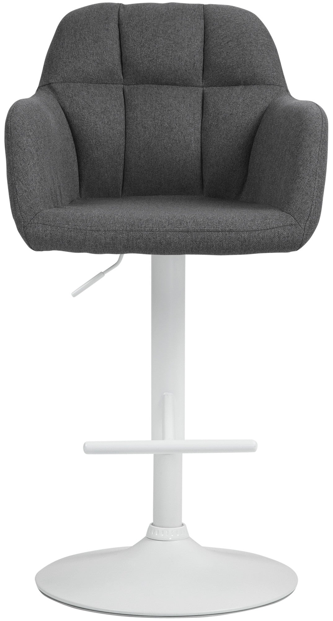Barhocker Natoma Stoff weiß – Ansicht 19