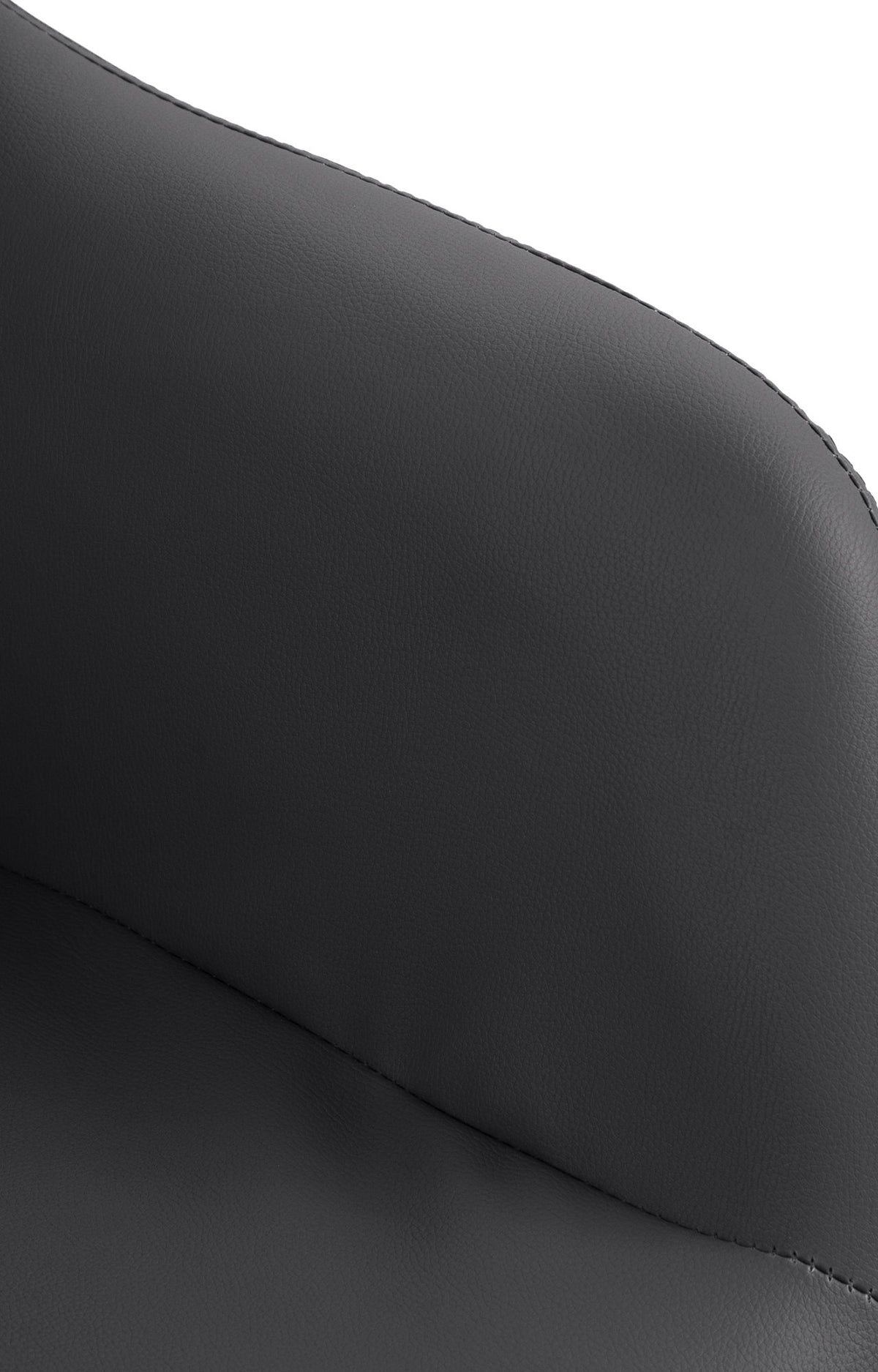 Barhocker Natoma Kunstleder schwarz – Ansicht 8