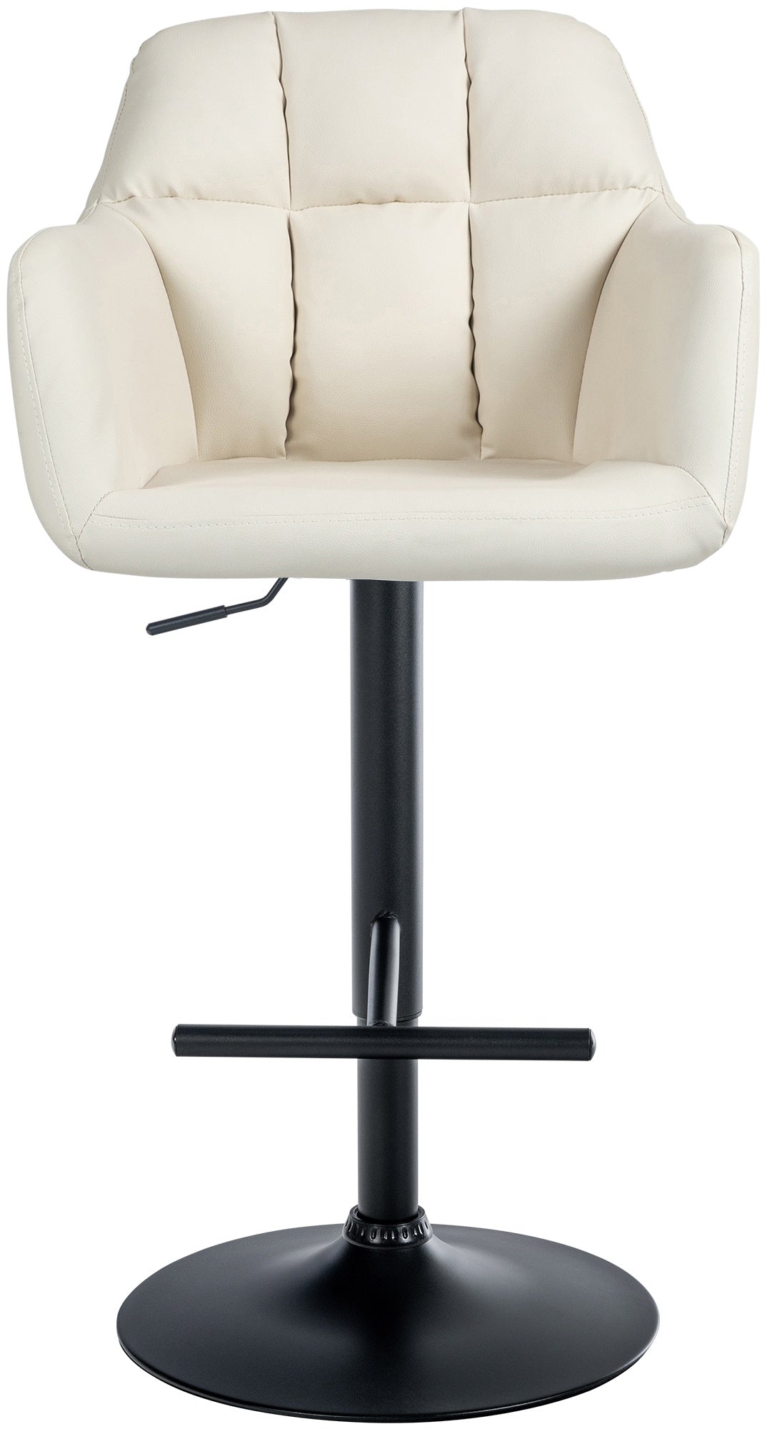 Barhocker Natoma Kunstleder schwarz – Ansicht 11