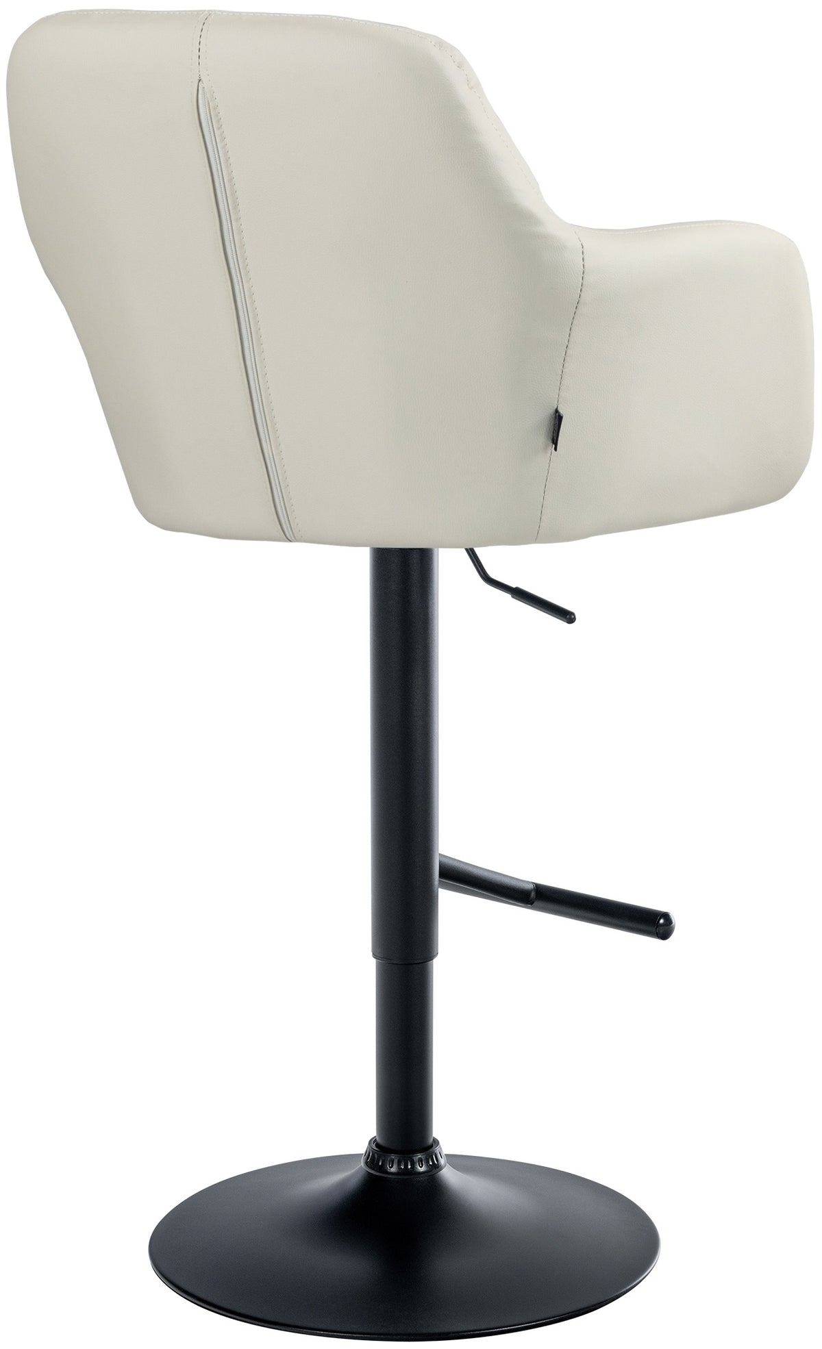 Barhocker Natoma Kunstleder schwarz – Ansicht 13