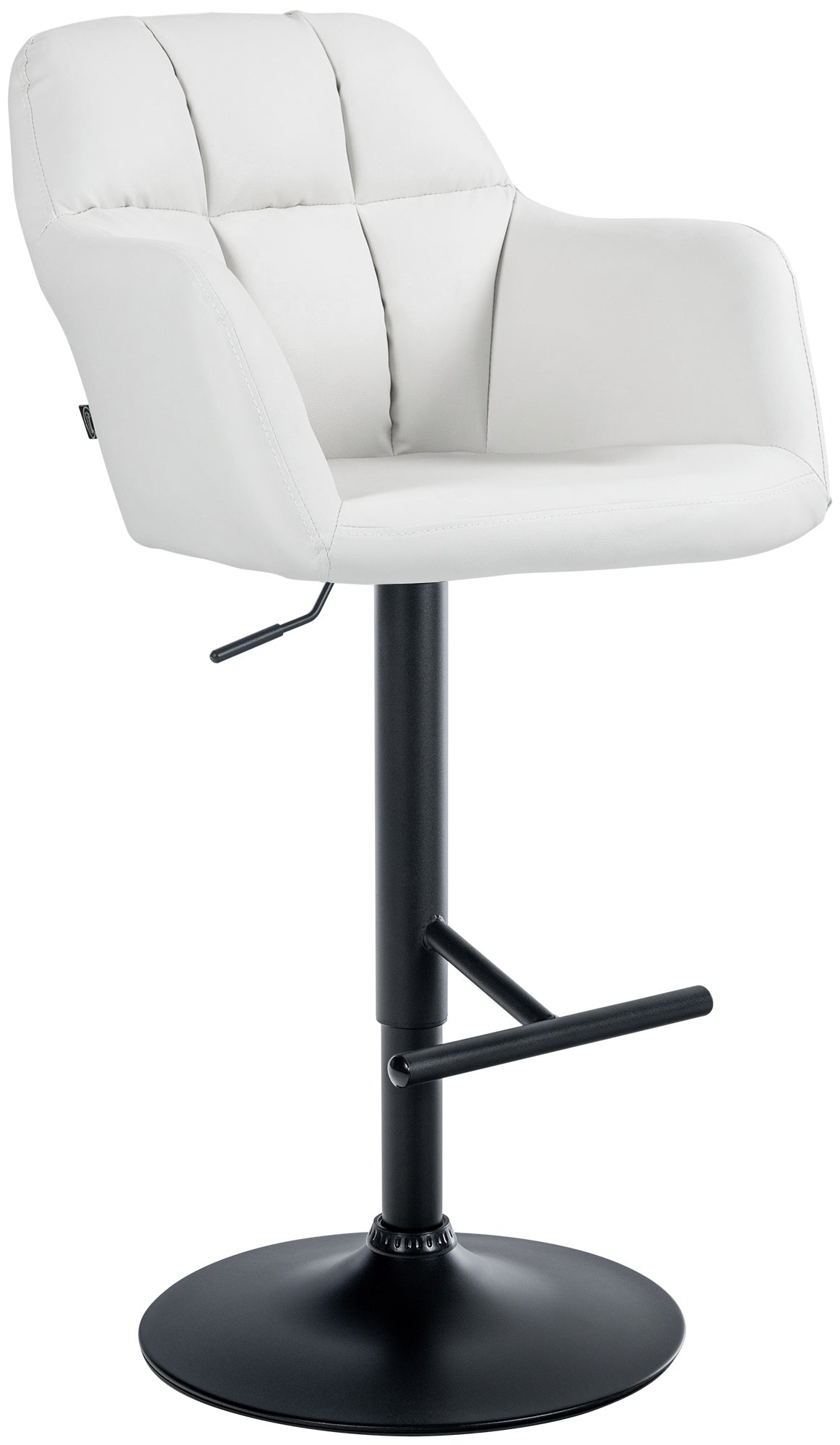 Barhocker Natoma Kunstleder schwarz – Ansicht 17