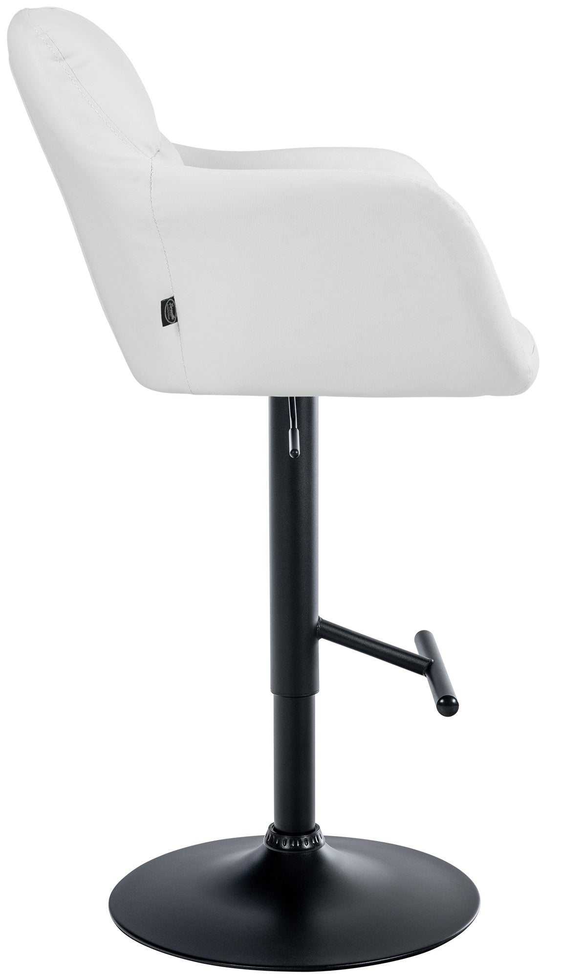 Barhocker Natoma Kunstleder schwarz – Ansicht 20