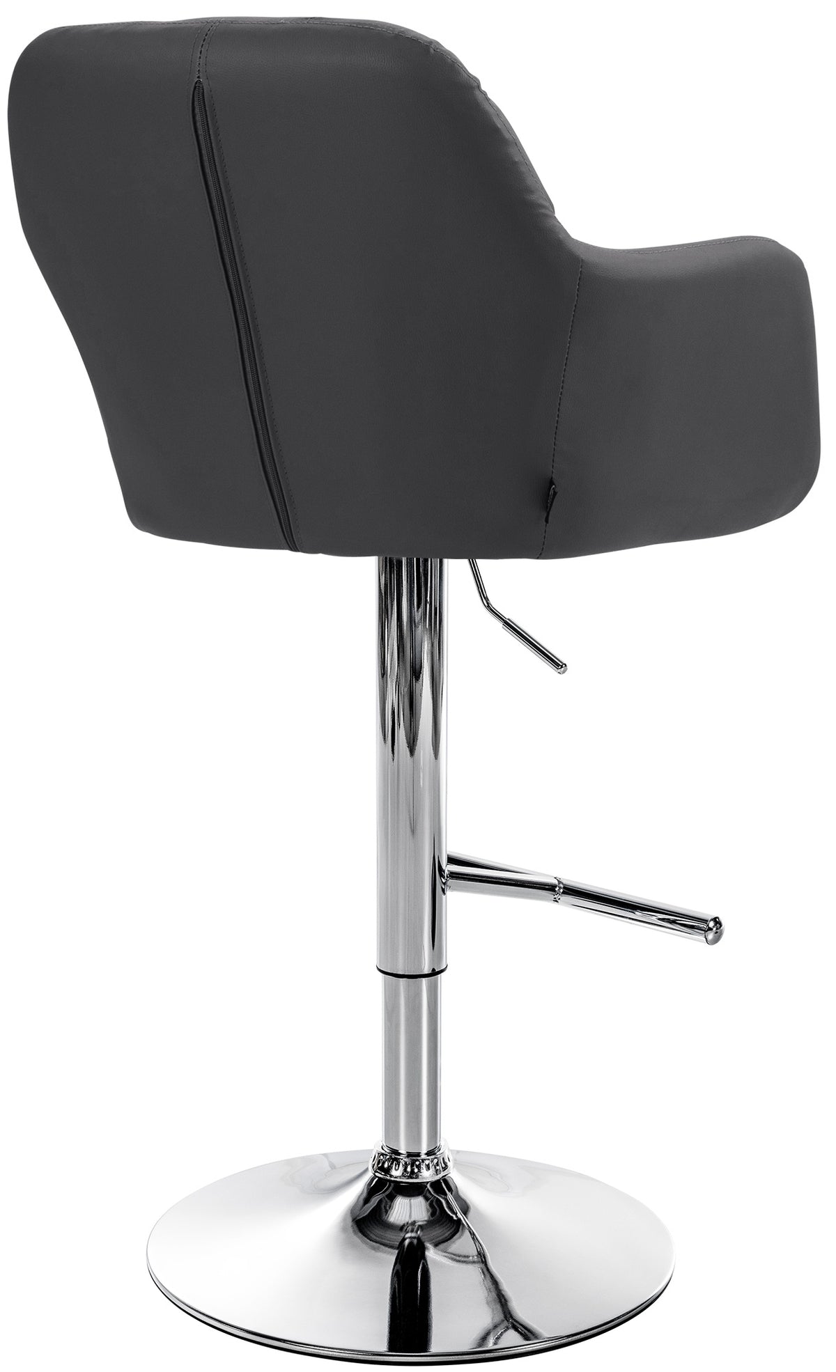 Barhocker Natoma Kunstleder chrom – Ansicht 5