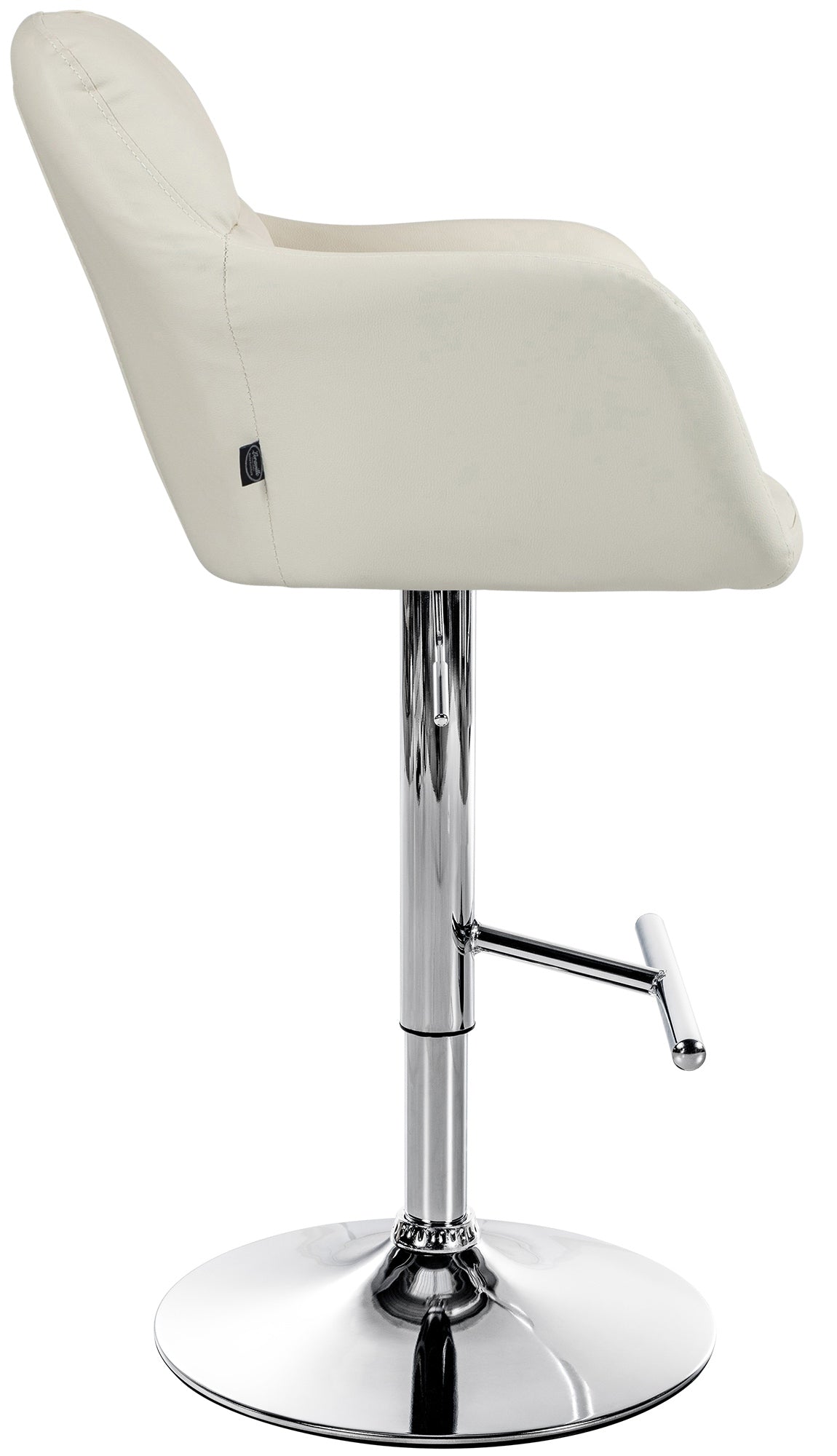 Barhocker Natoma Kunstleder chrom – Ansicht 12