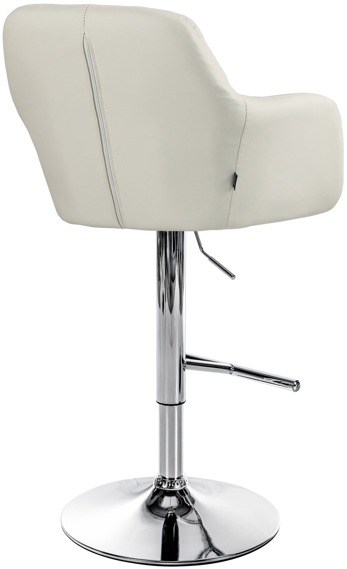 Barhocker Natoma Kunstleder chrom – Ansicht 13