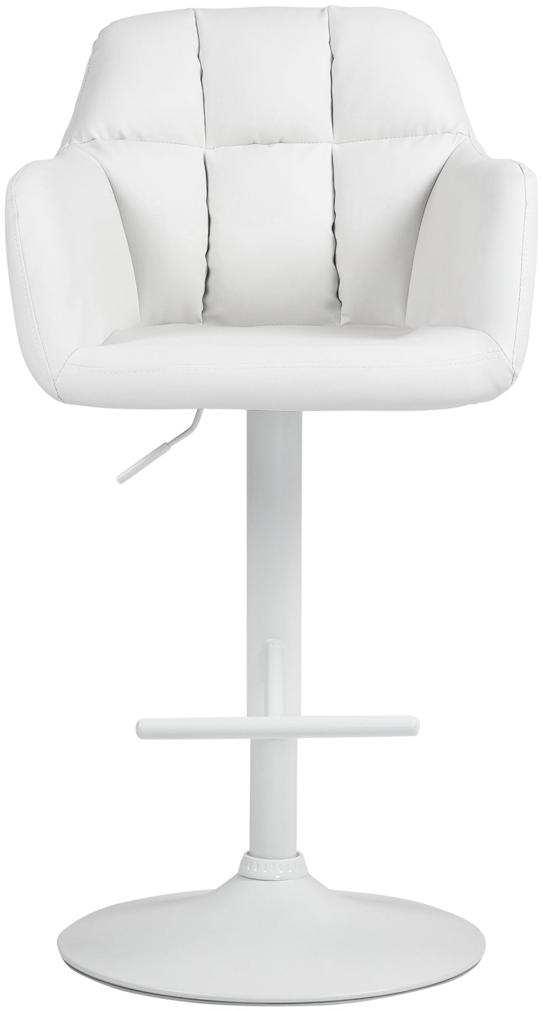 Barhocker Natoma Kunstleder weiß – Ansicht 19