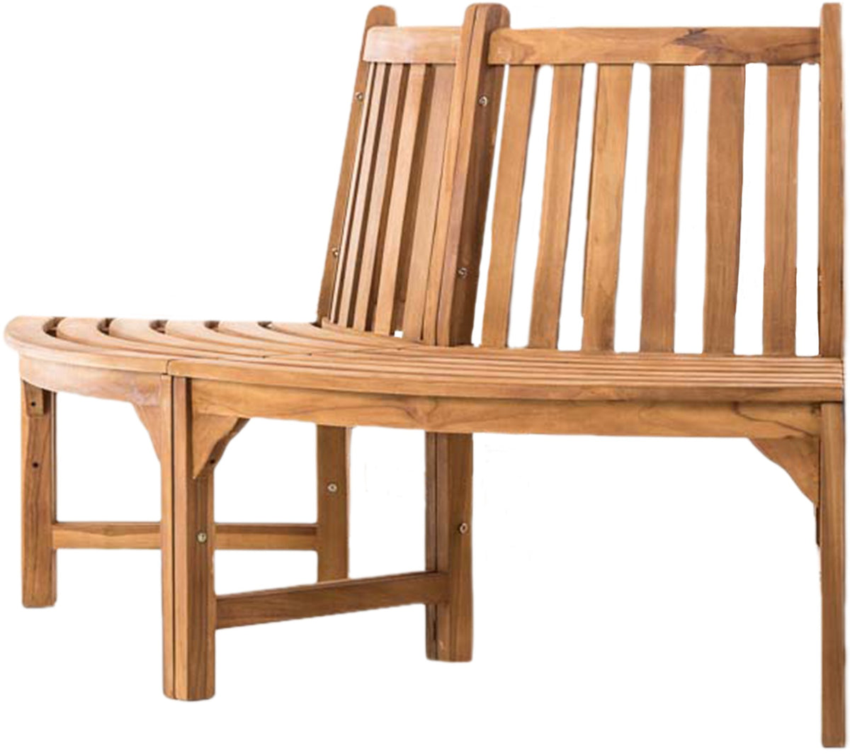 Baumbank Leming halbrund 250 cm – Ansicht 5
