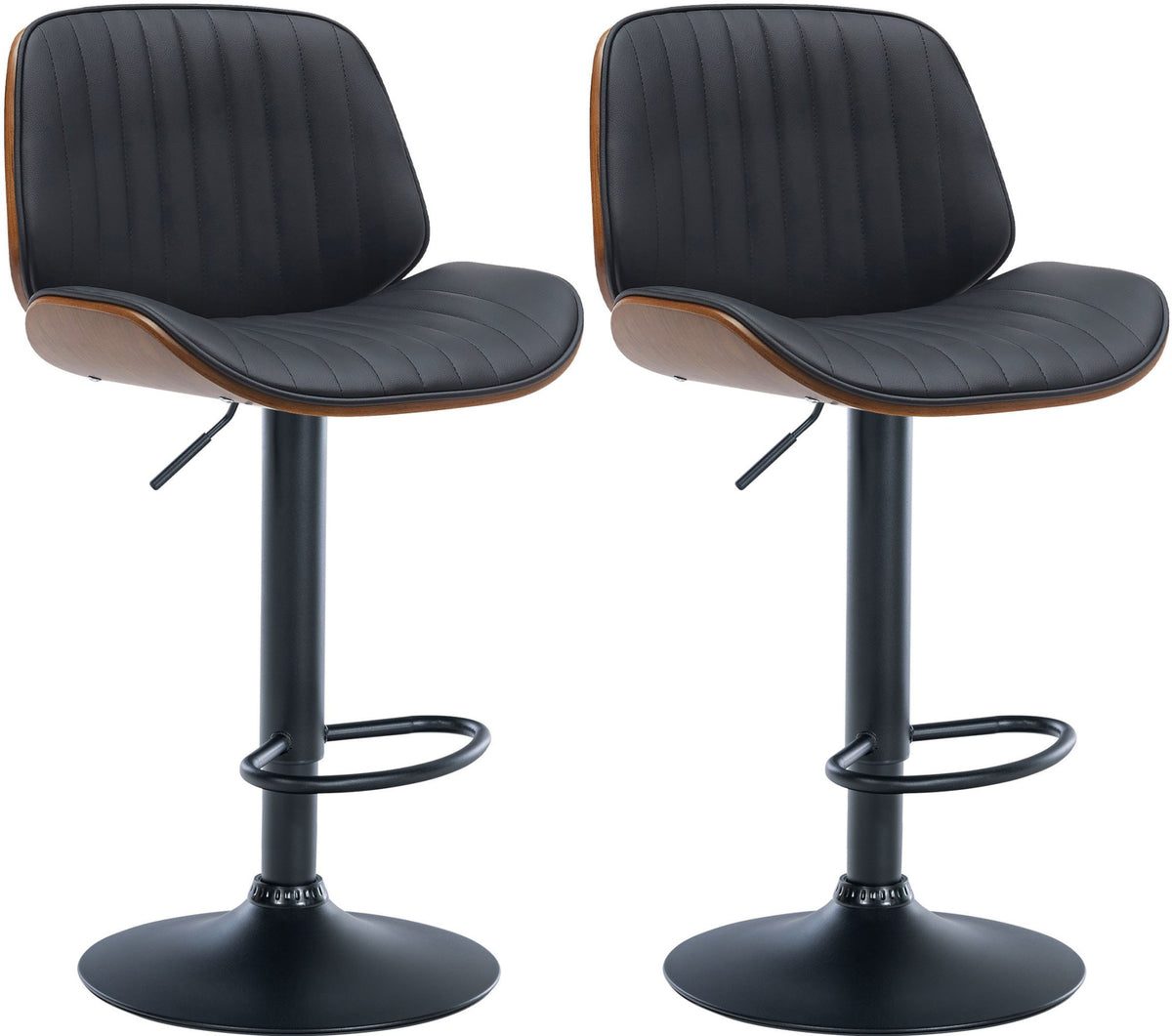 2er Set Barhocker Nova Kunstleder – Ansicht 8