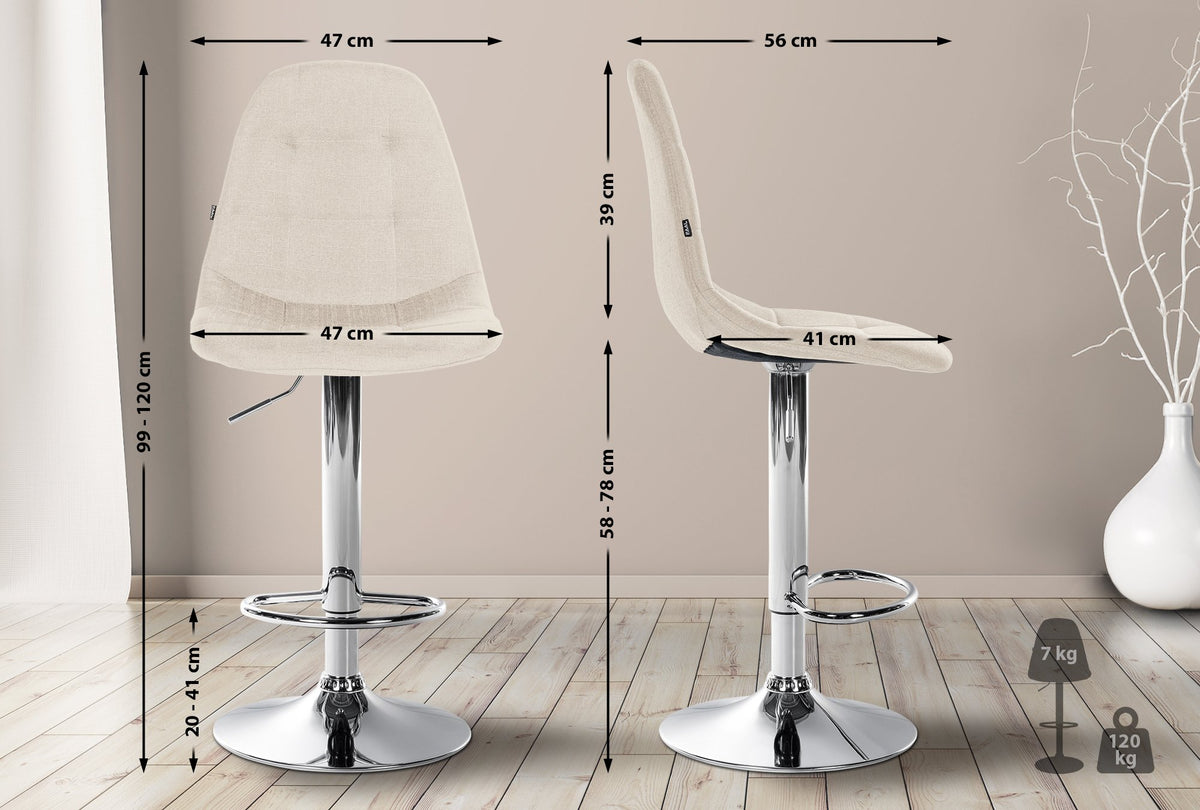 Barhocker Elmore Stoff C – Ansicht 9