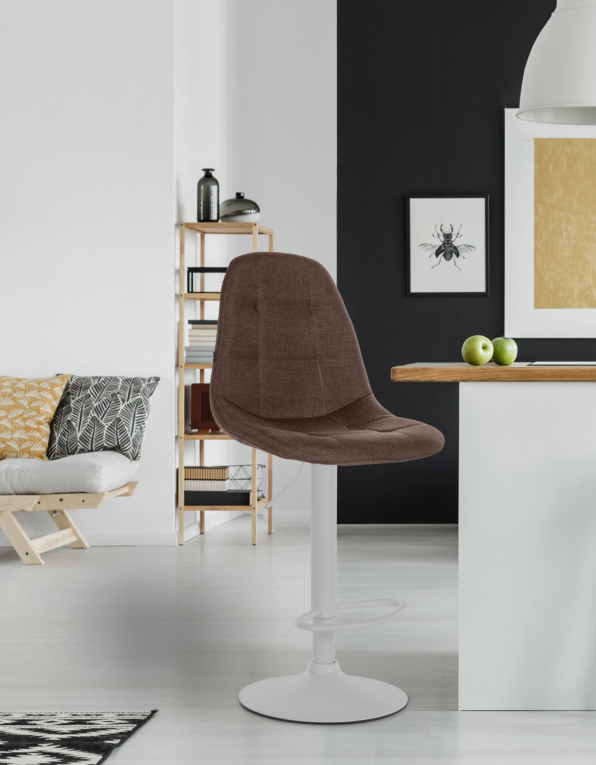 Barhocker Elmore Stoff W – Ansicht 3