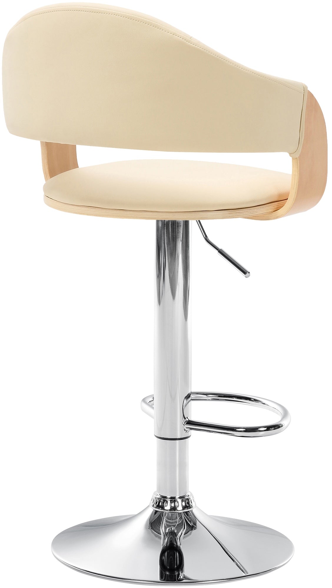 2er Set Barhocker Nilse Kunstleder chrom – Ansicht 16