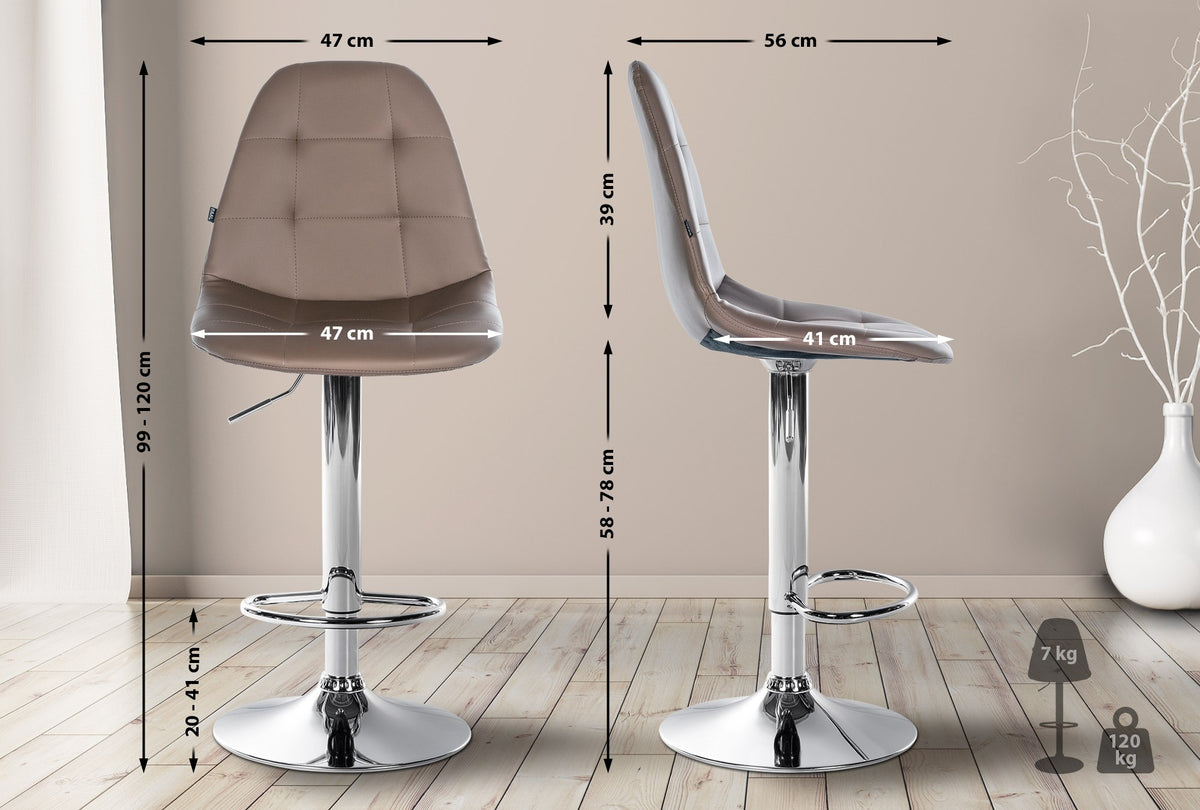 Barhocker Elmore Kunstleder C – Ansicht 2