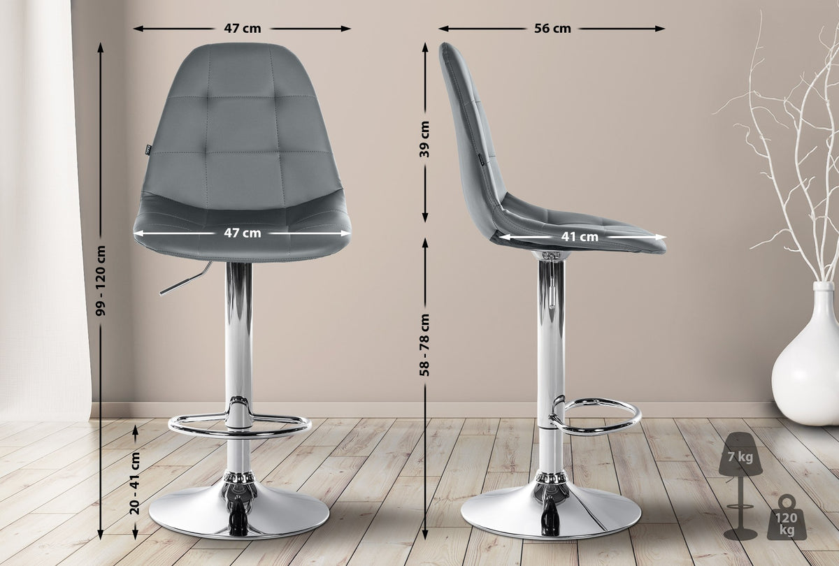 Barhocker Elmore Kunstleder C – Ansicht 16