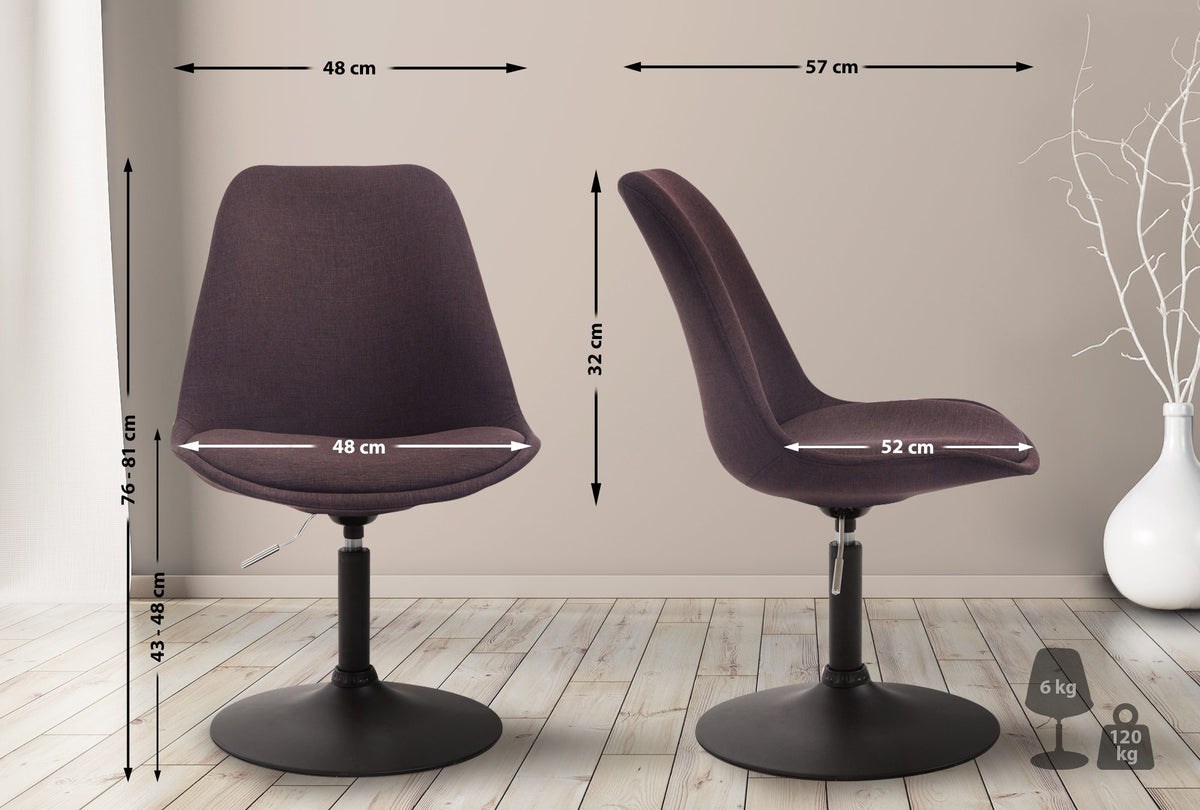 Stuhl Maverick B Stoff – Ansicht 9