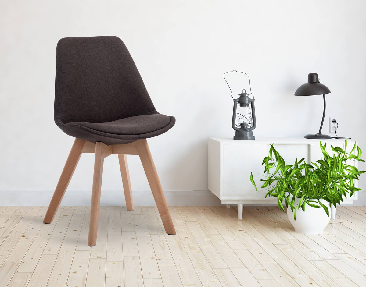 Besucherstuhl Borneo V2 Natura Stoff – Ansicht 3