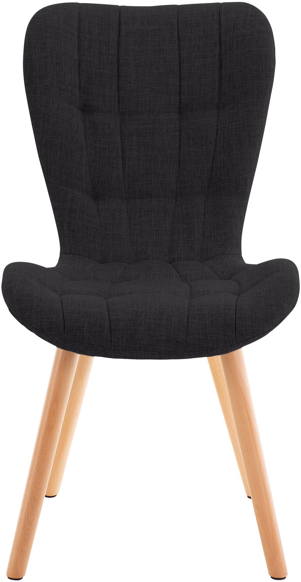 2er Set Stuhl Elda Stoff – Ansicht 3