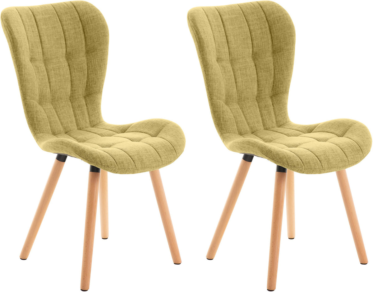 2er Set Stuhl Elda Stoff – Ansicht 17