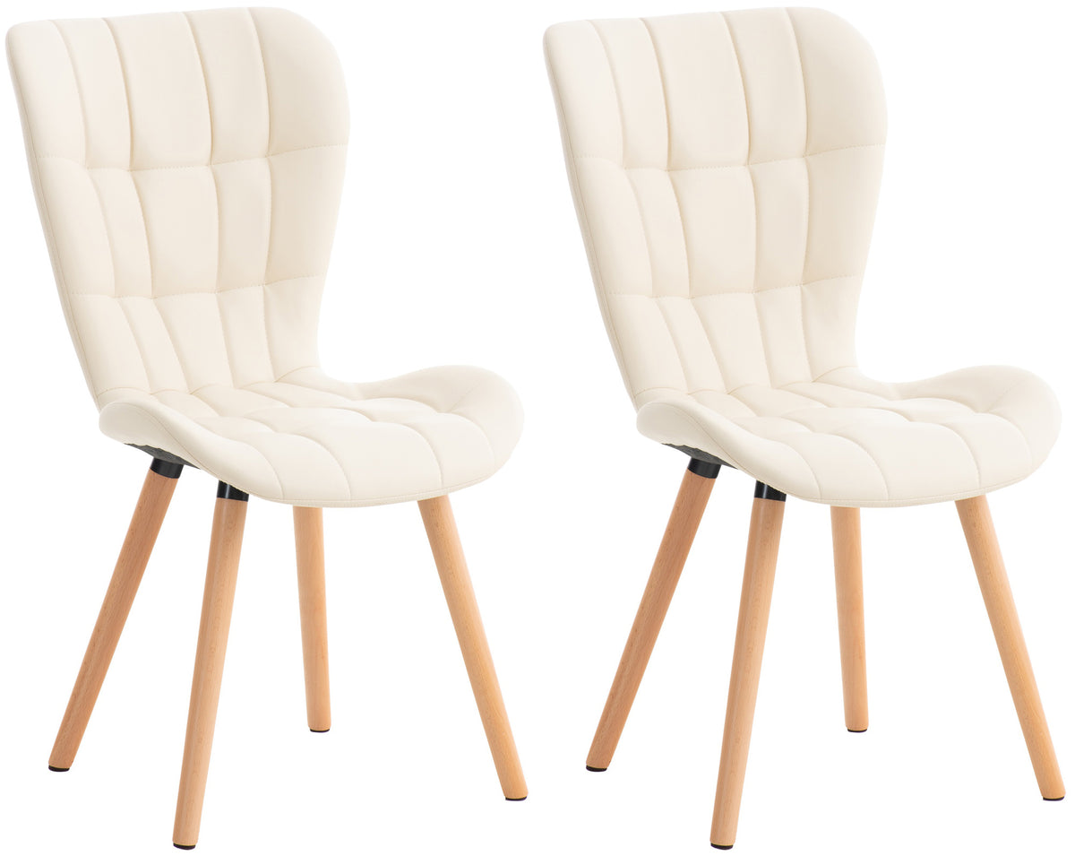 2er Set Stuhl Elda Kunstleder