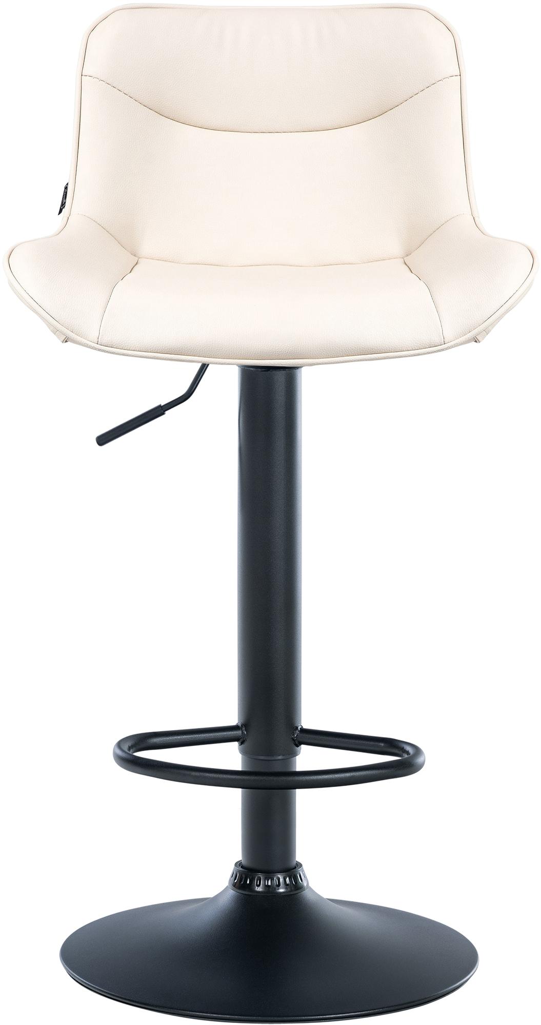 Barhocker Vonore Kunstleder schwarz – Ansicht 11
